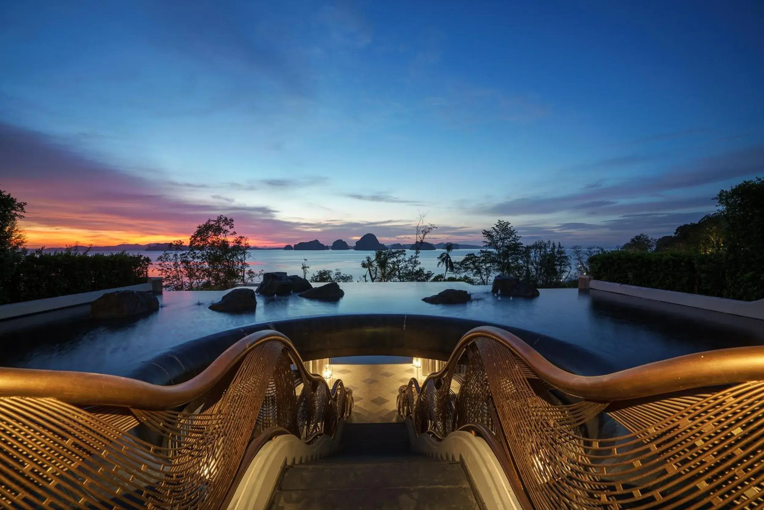 Lobby or reception in Banyan Tree Krabi Lobby or reception in Banyan Tree Krabi