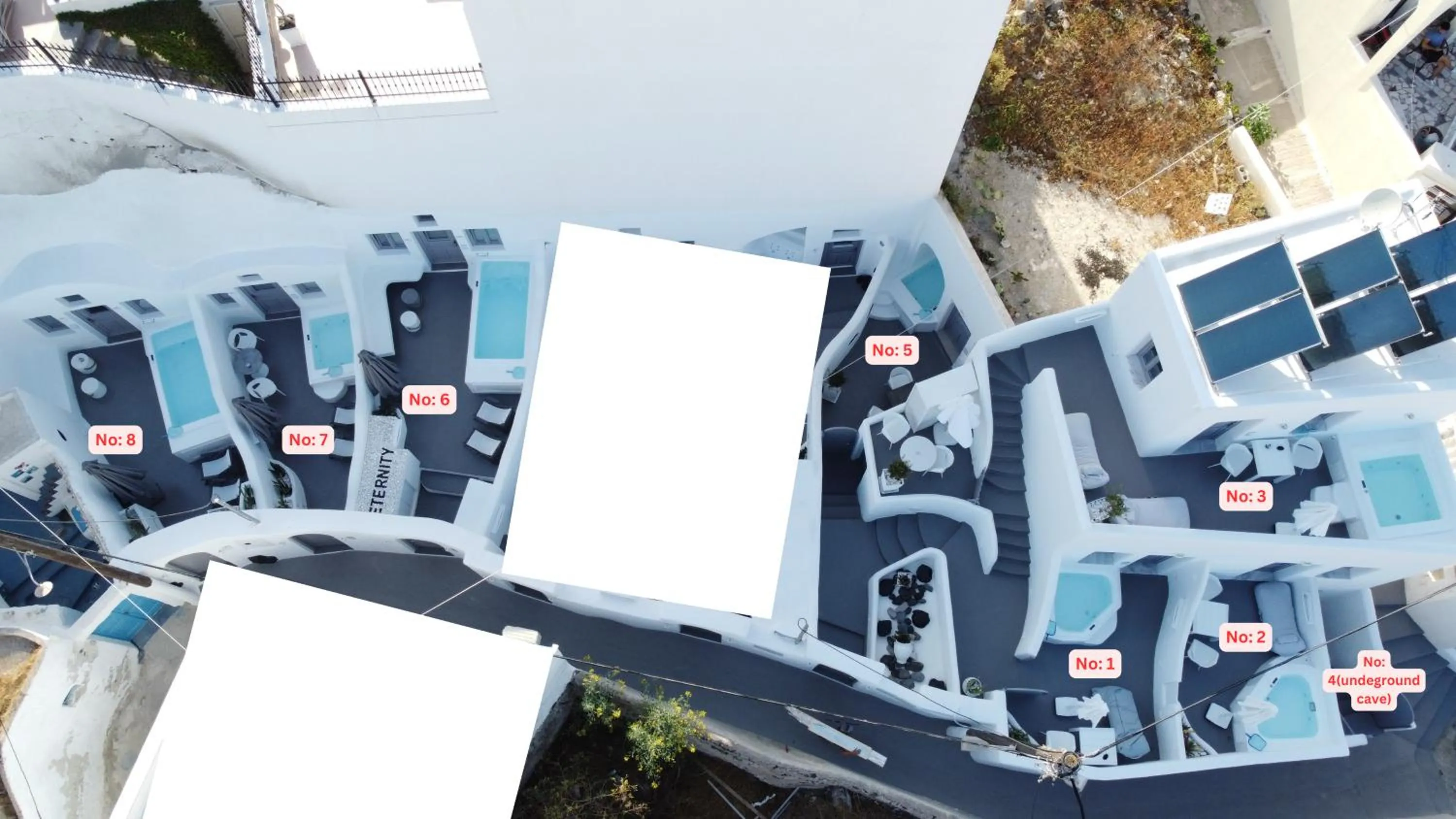 Property building in Eternity Suites Santorini