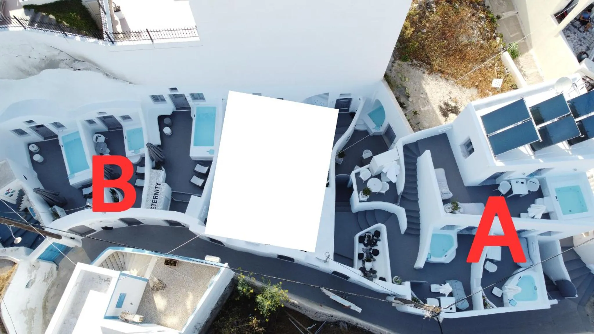 Property building in Eternity Suites Santorini