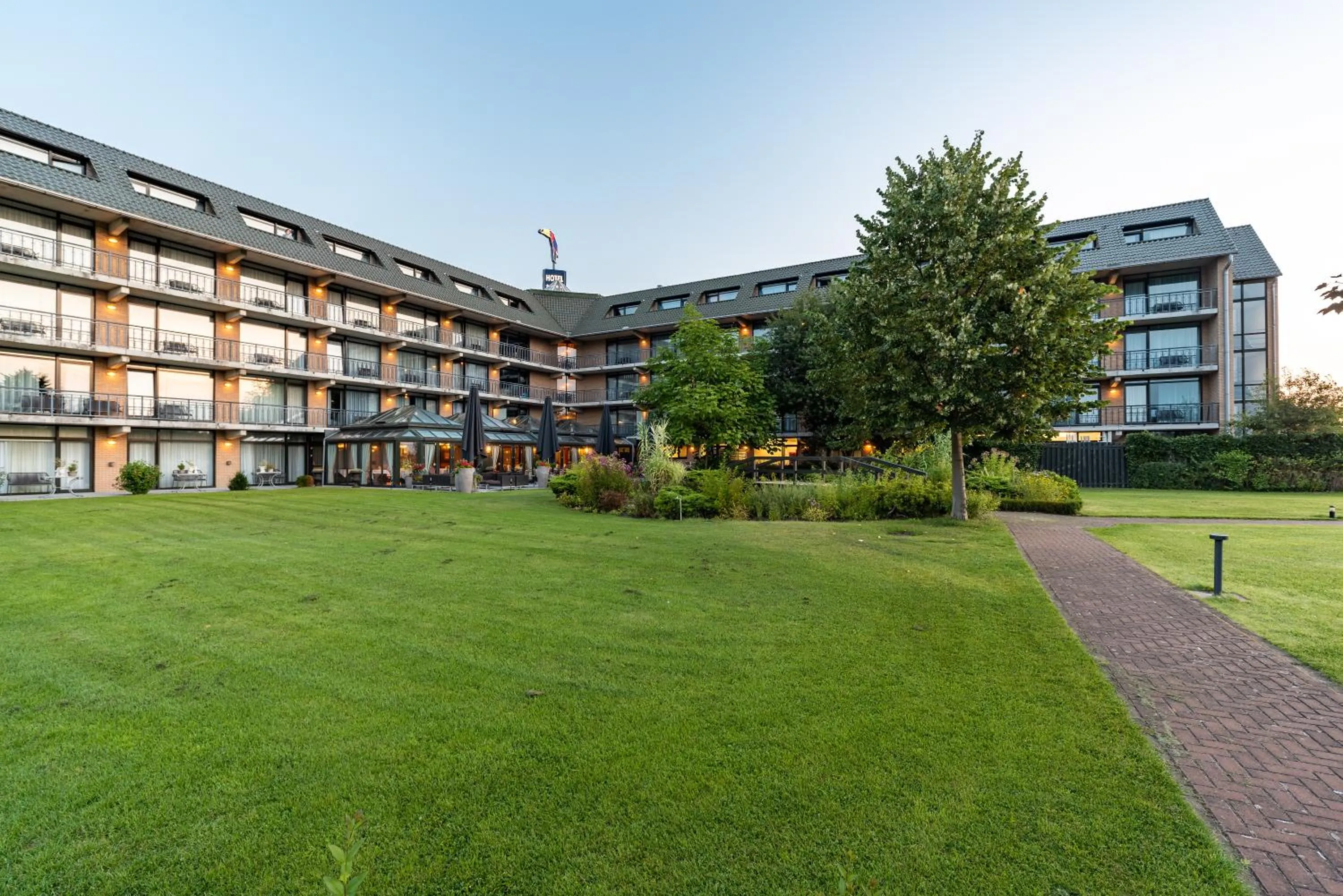Garden in Van der Valk Hotel Berlin Brandenburg