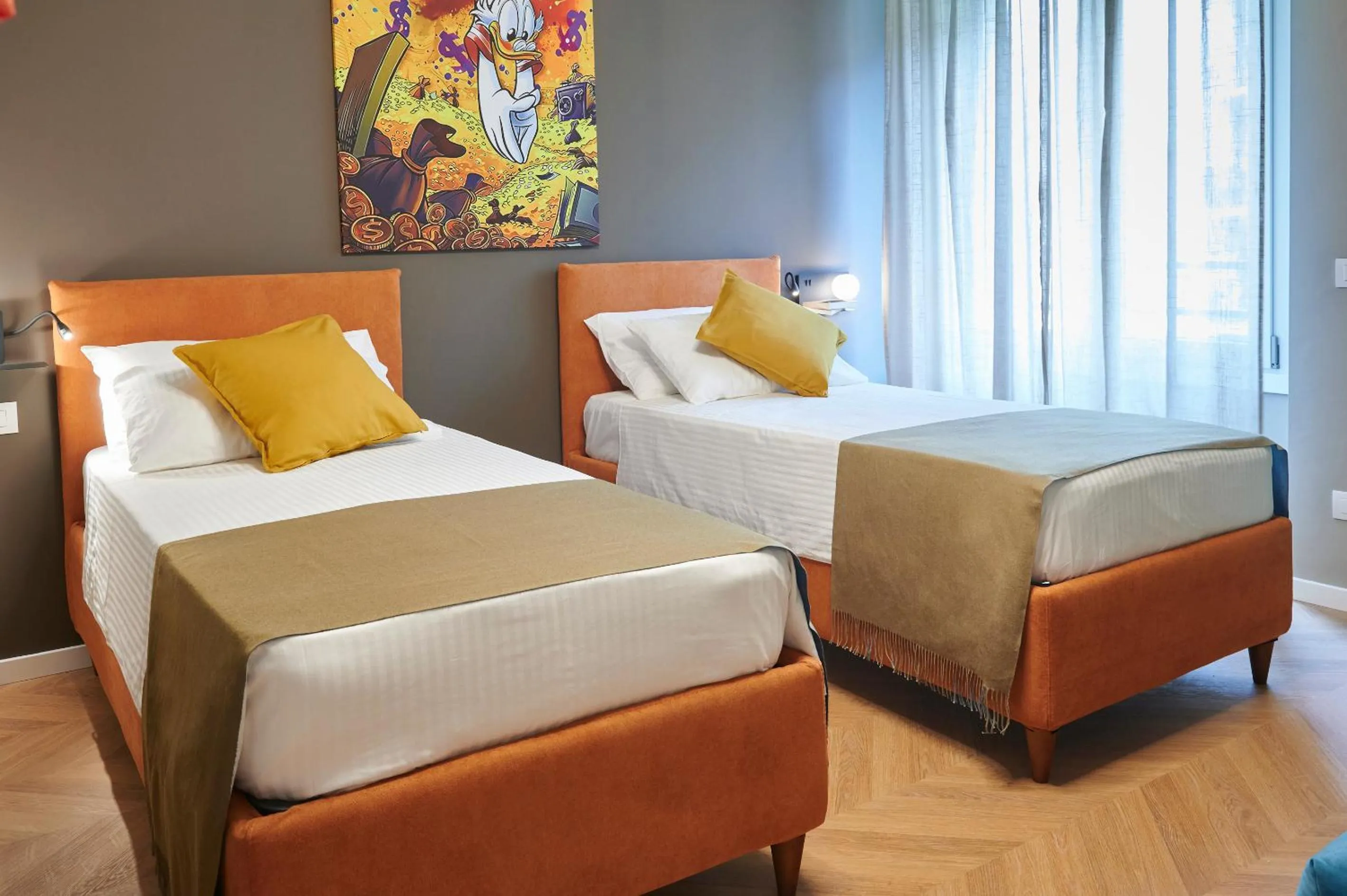 Bedroom, Bed in WHITE RIBBON