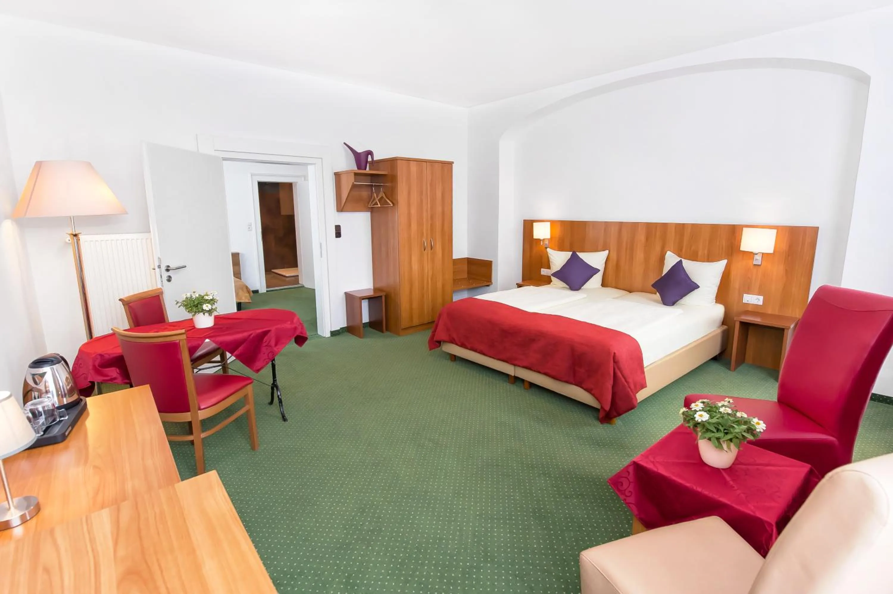 Bed in Hotel Weierich