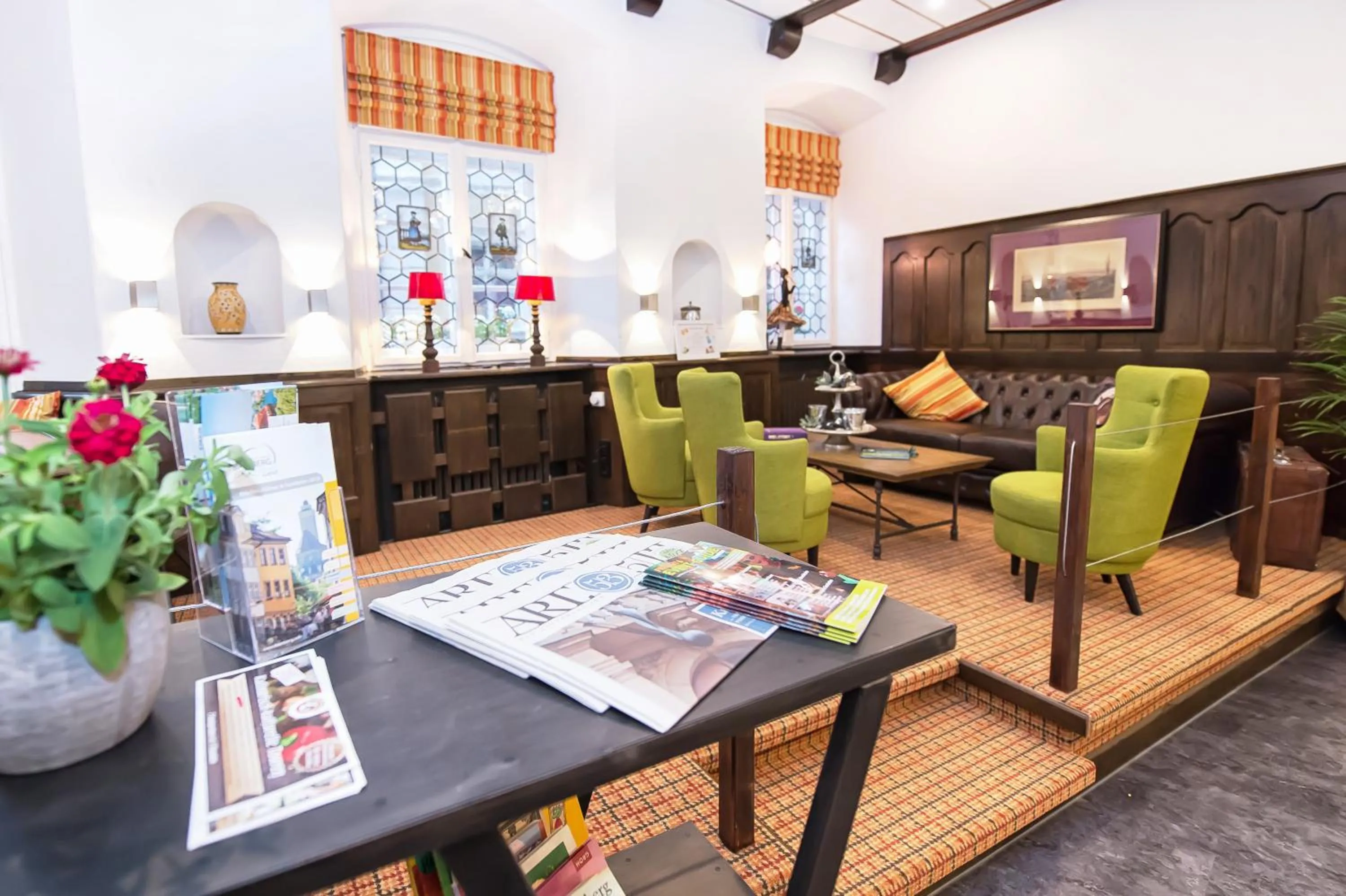 Lobby or reception in Hotel Weierich