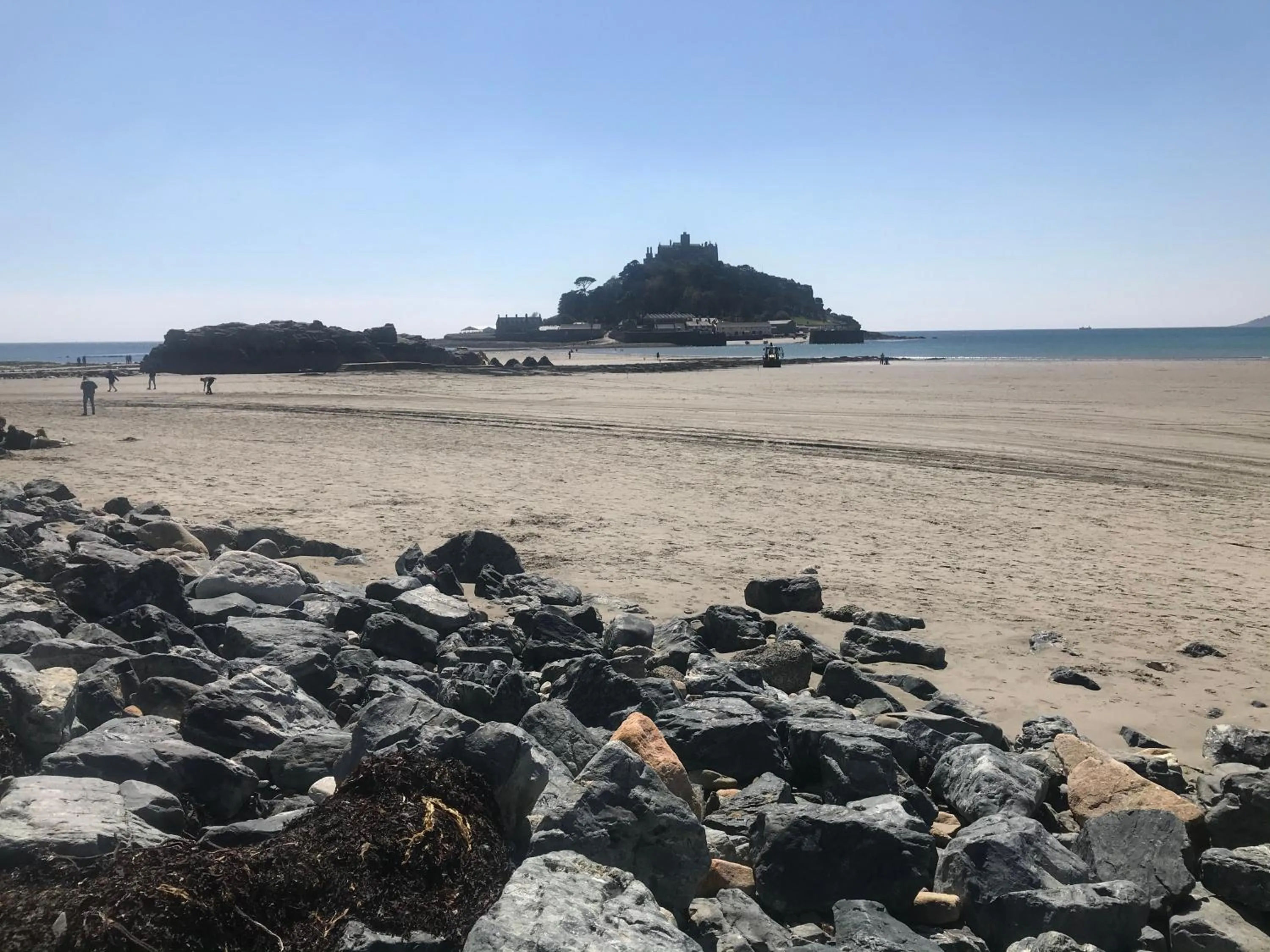 Natural landscape in Sennen Cove Cottage