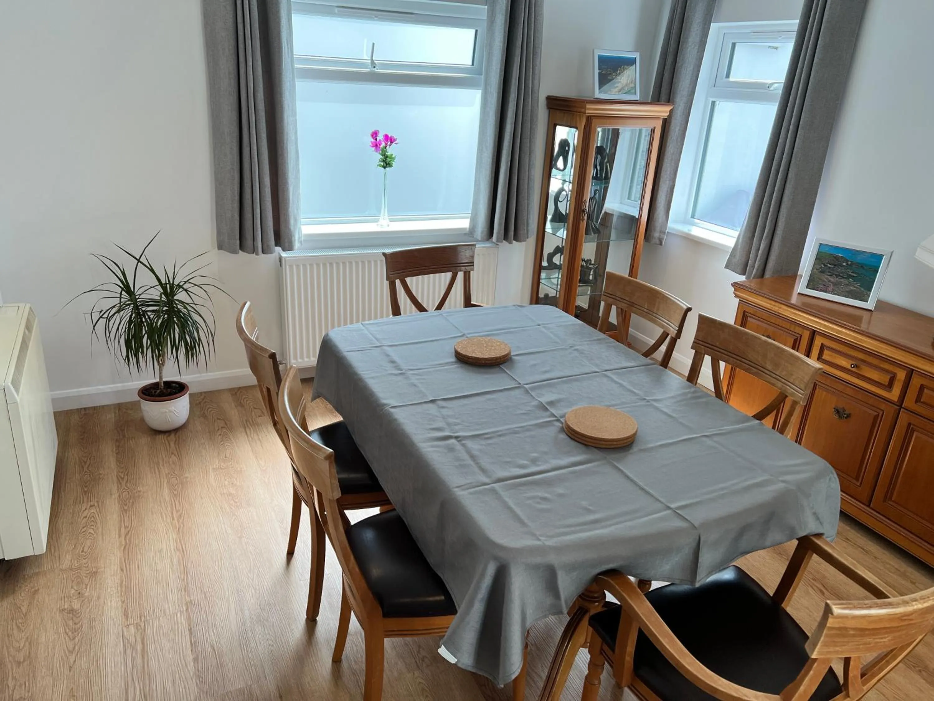 Seating area in Sennen Cove Cottage