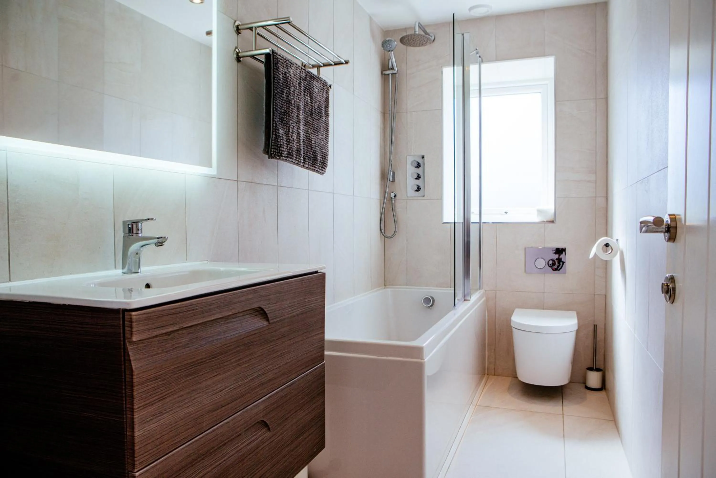 Bathroom in Sennen Cove Cottage