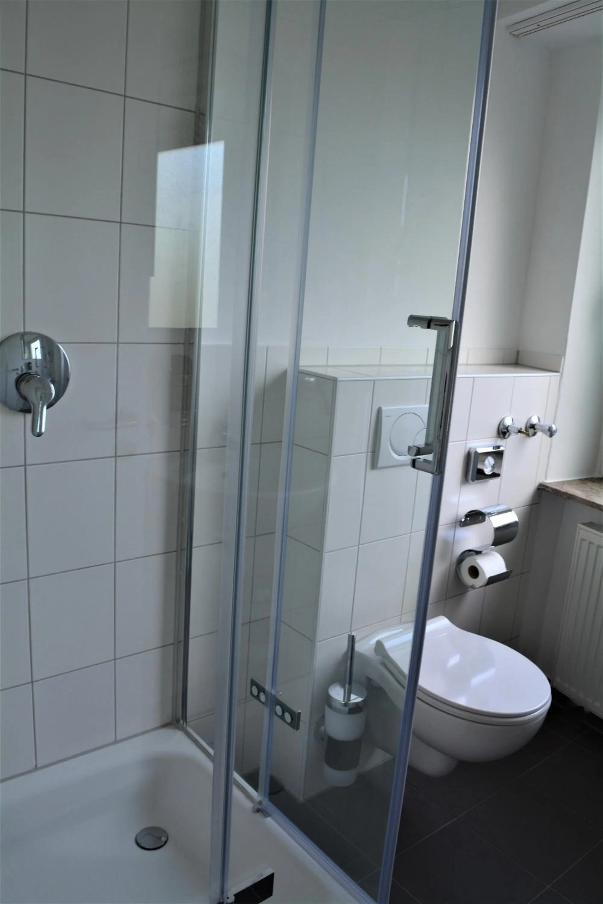 Shower in Hotel BaWü