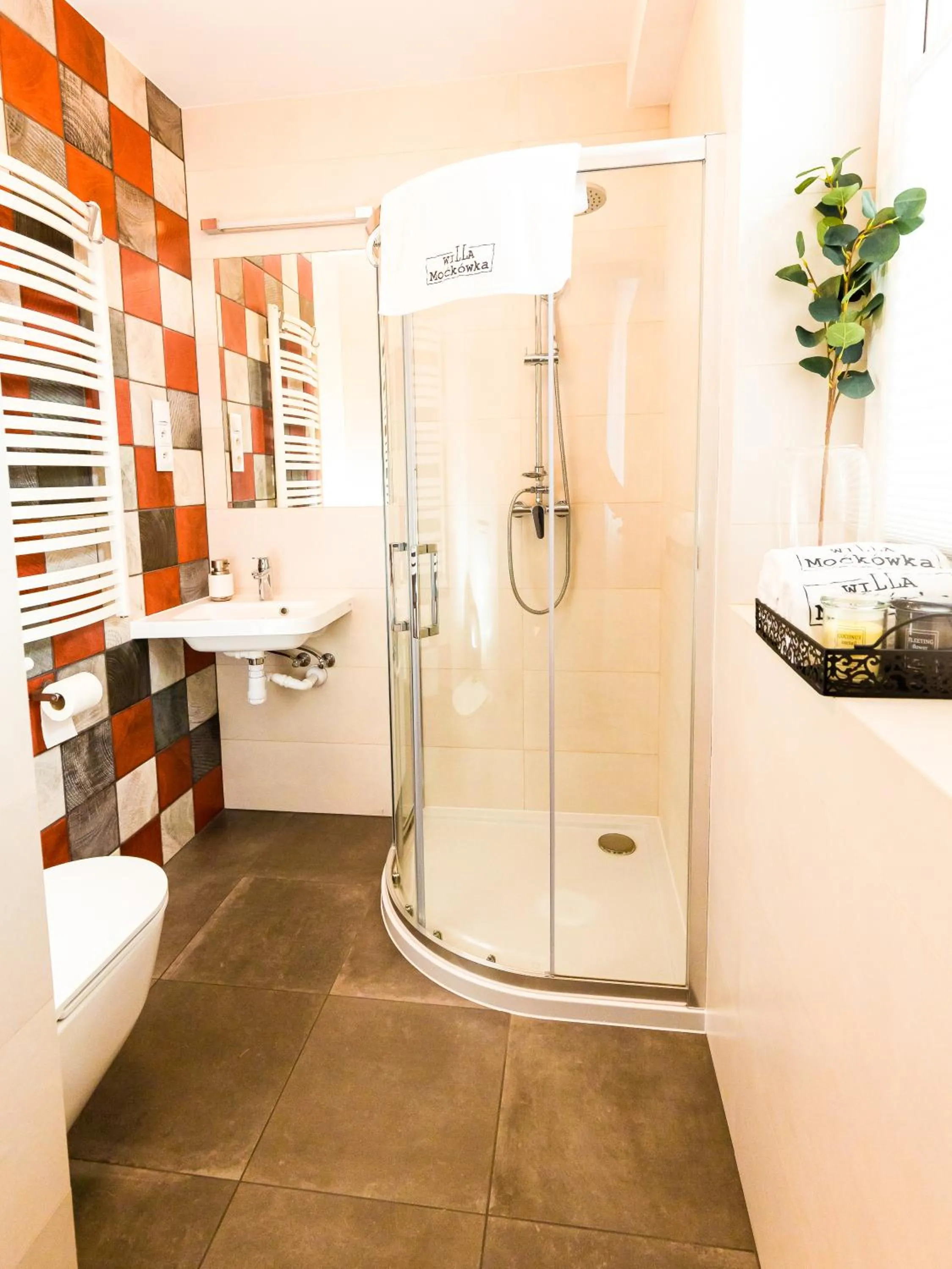 Shower in Willa Moćkówka