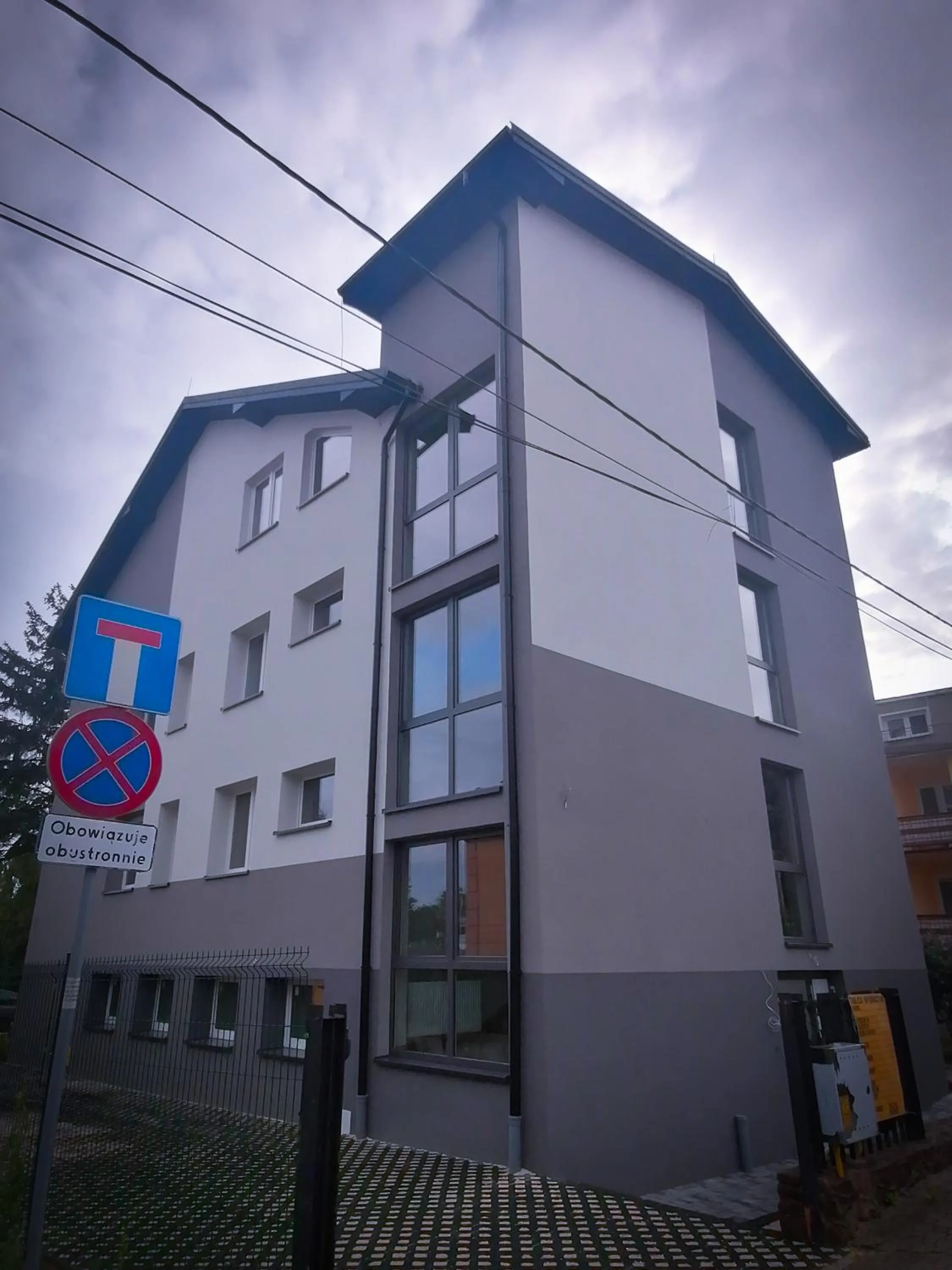 Property building in Willa Moćkówka