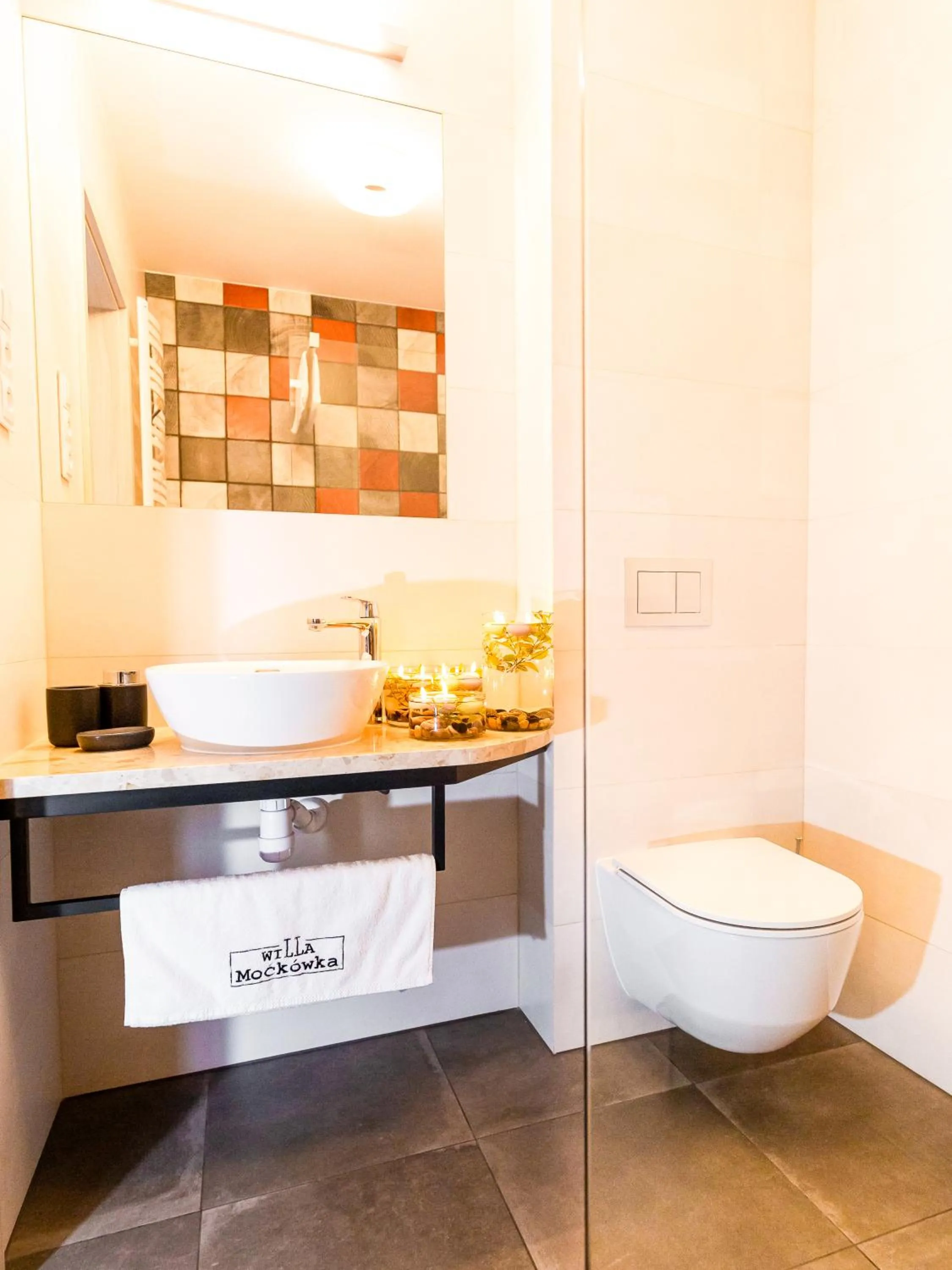 Toilet in Willa Moćkówka