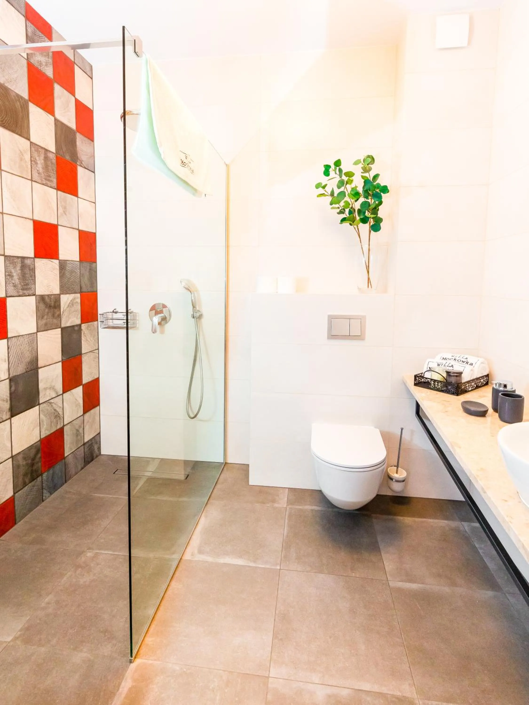 Shower in Willa Moćkówka