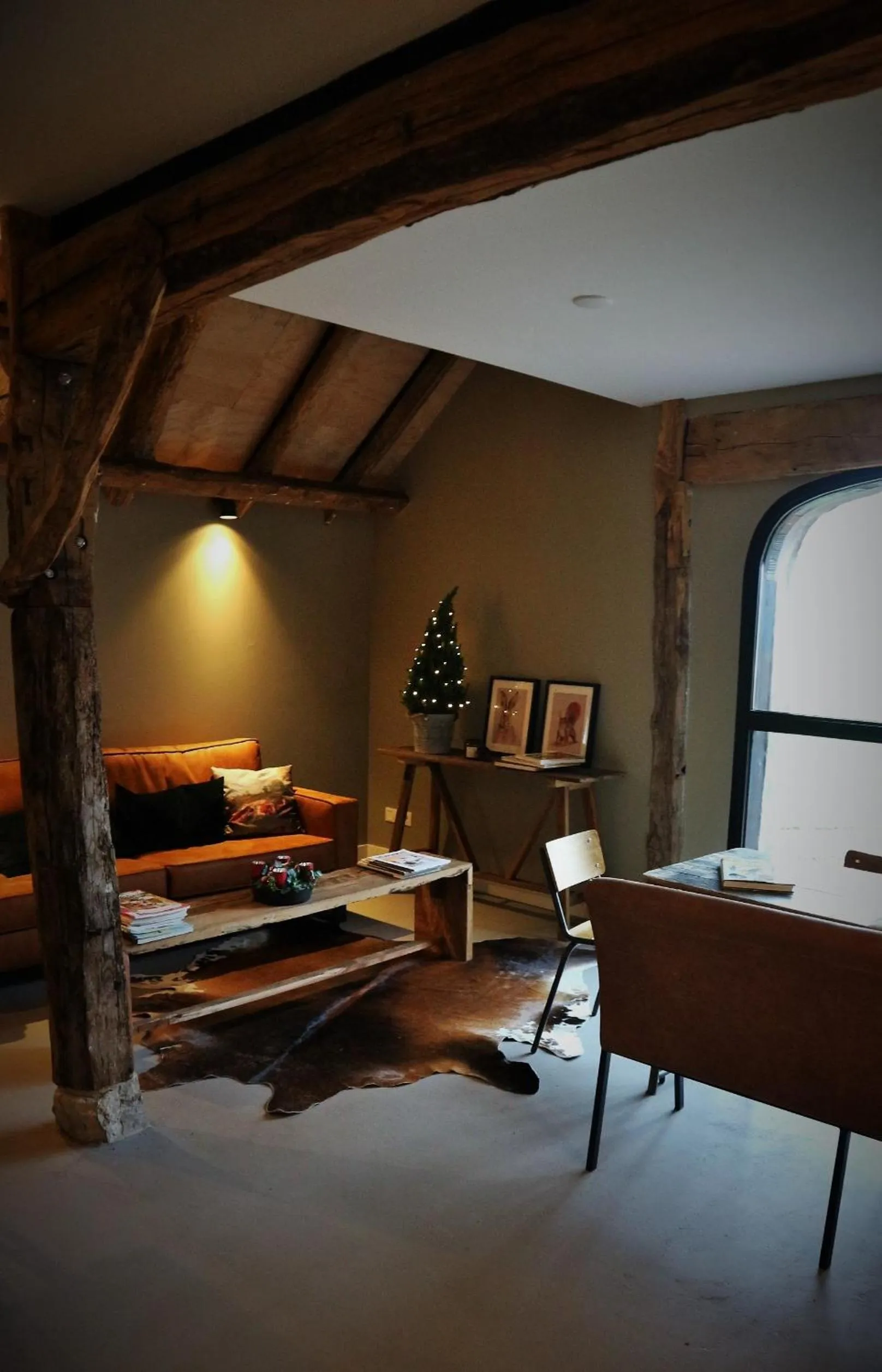 Living room in 't Buitenverblijf Erve Punte