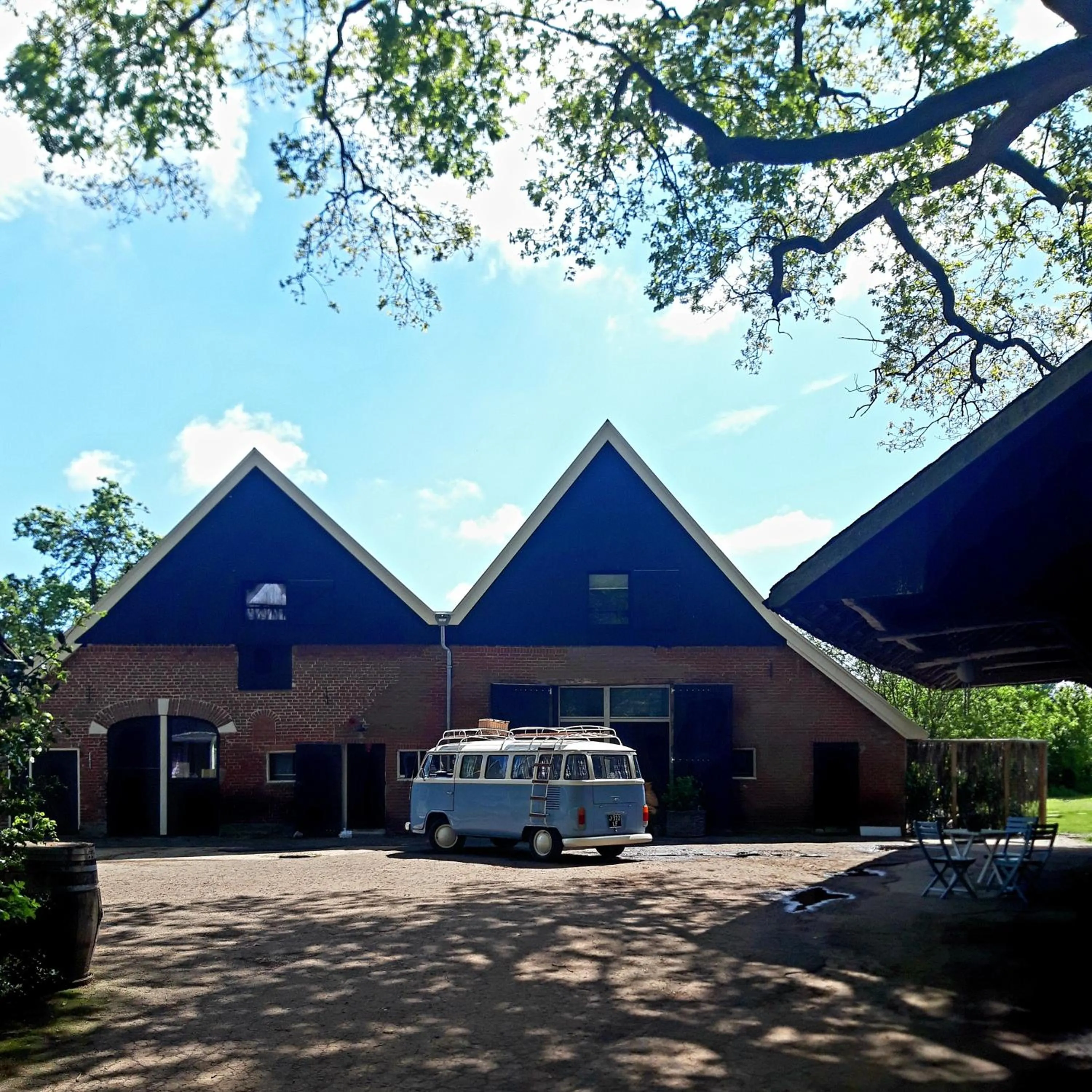 Property building in 't Buitenverblijf Erve Punte