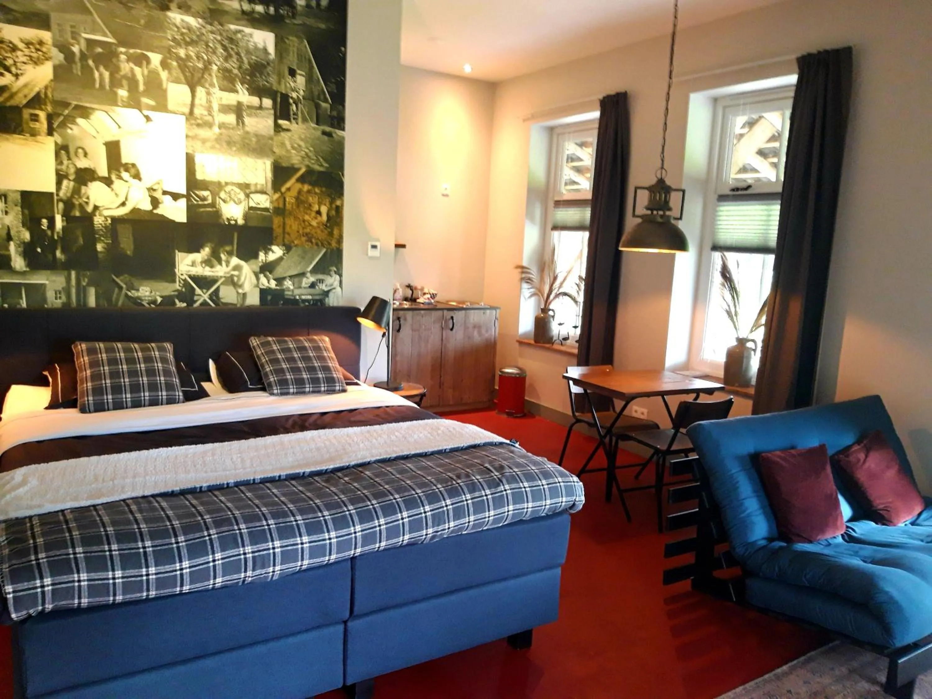 Photo of the whole room, Bed in 't Buitenverblijf Erve Punte