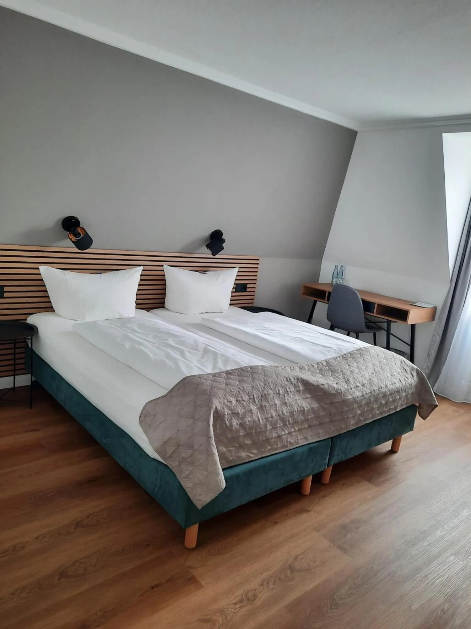 Photo of the whole room, Bed in Hotel Freihof am Roland