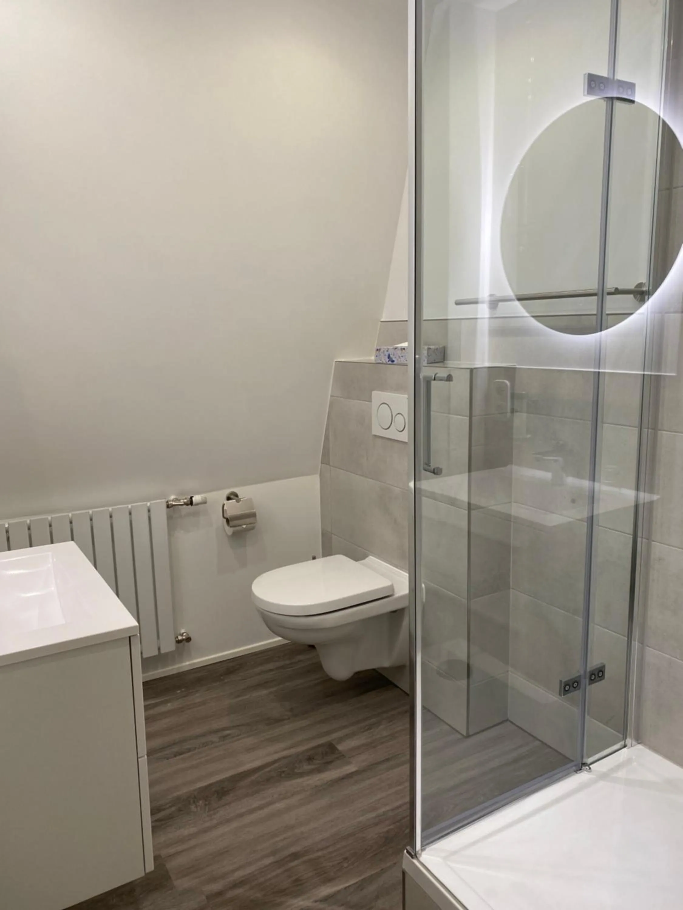 Bathroom in Hotel Freihof am Roland