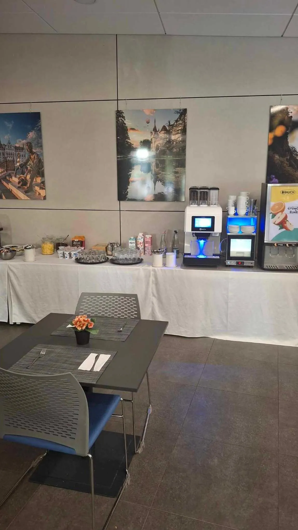 Breakfast in A22 Hotel Gyál