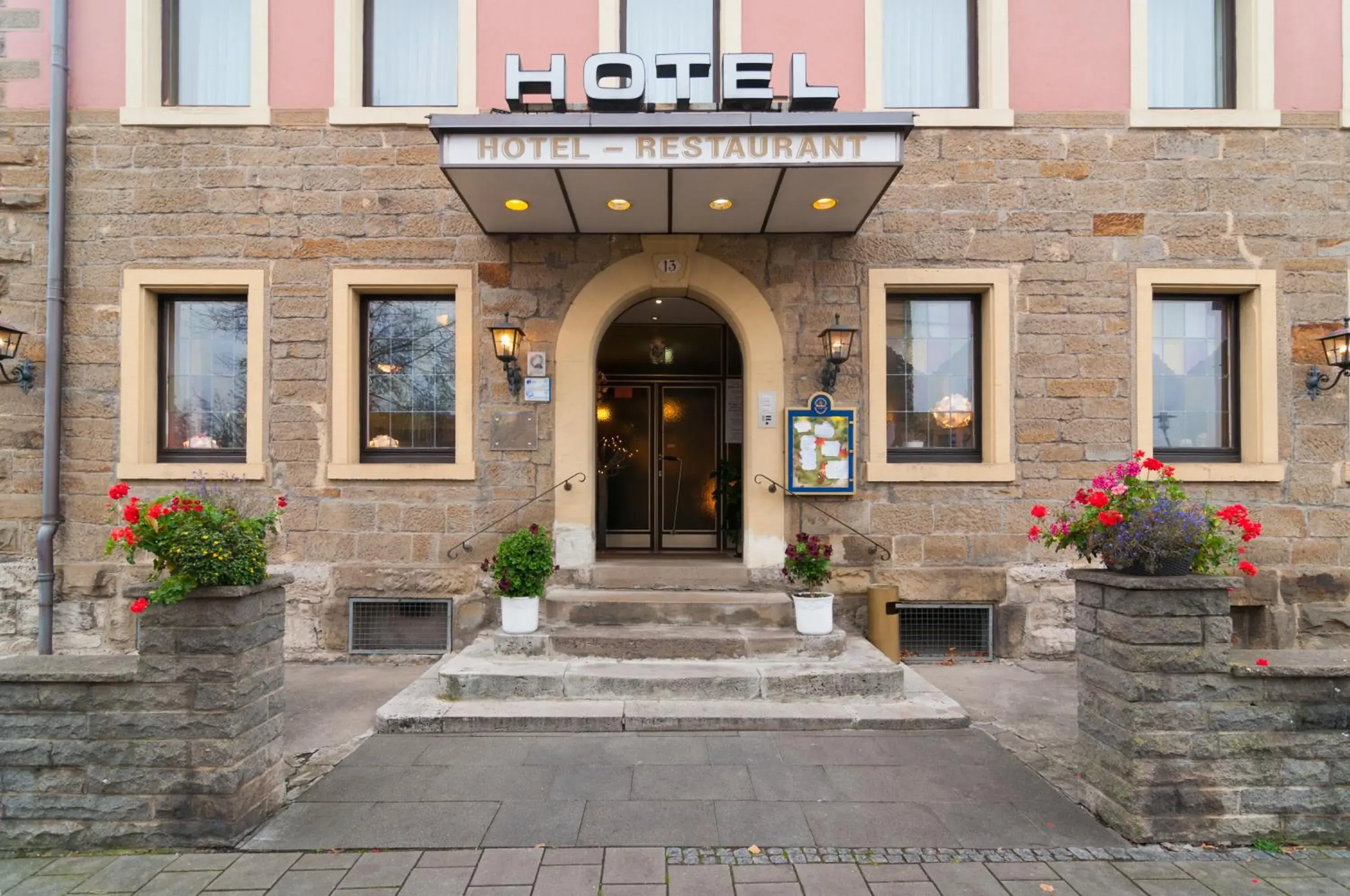 Property building in Hotel Rothenburger Hof Property building in Hotel Rothenburger Hof