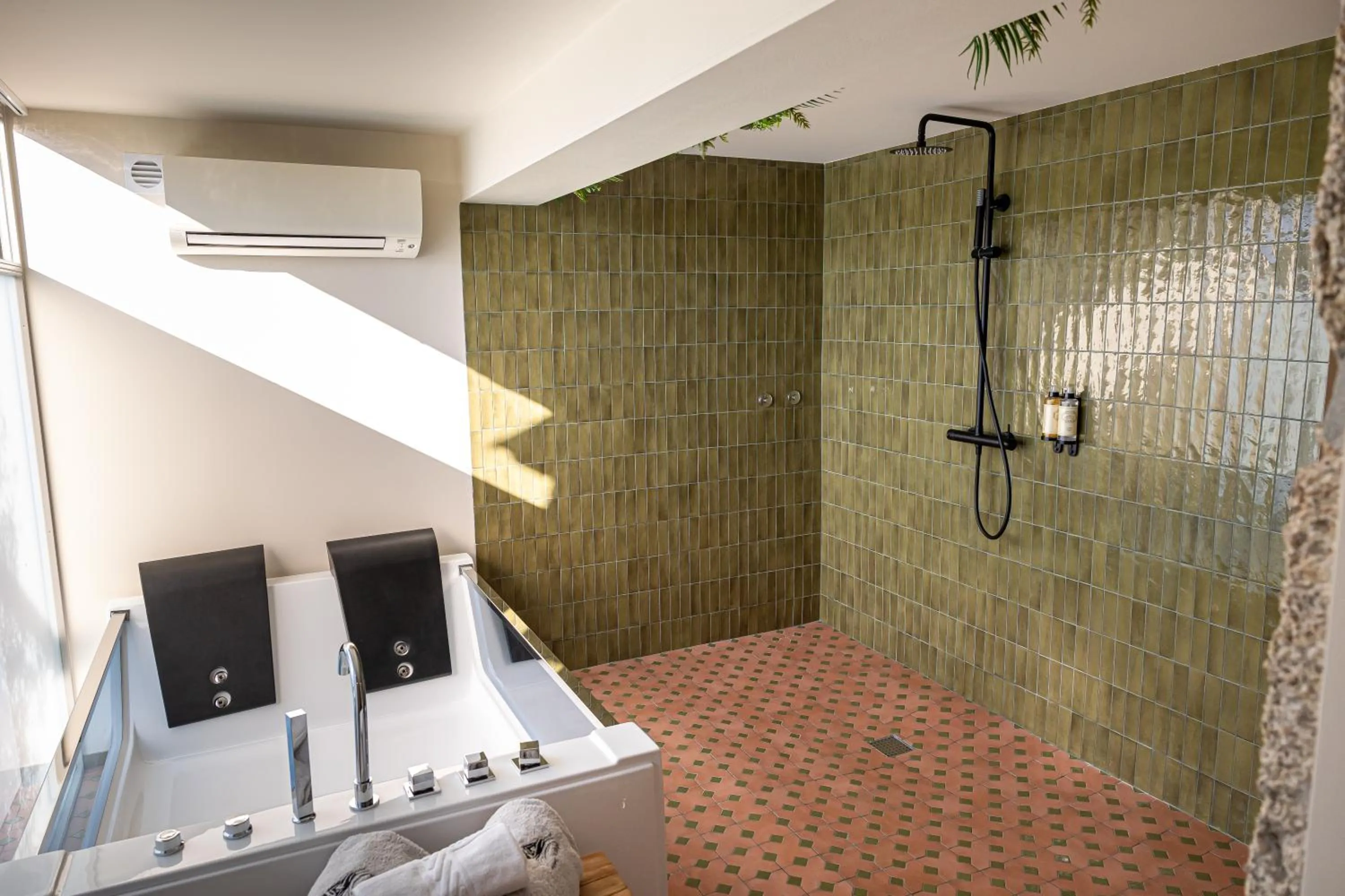 Shower in Peso Village