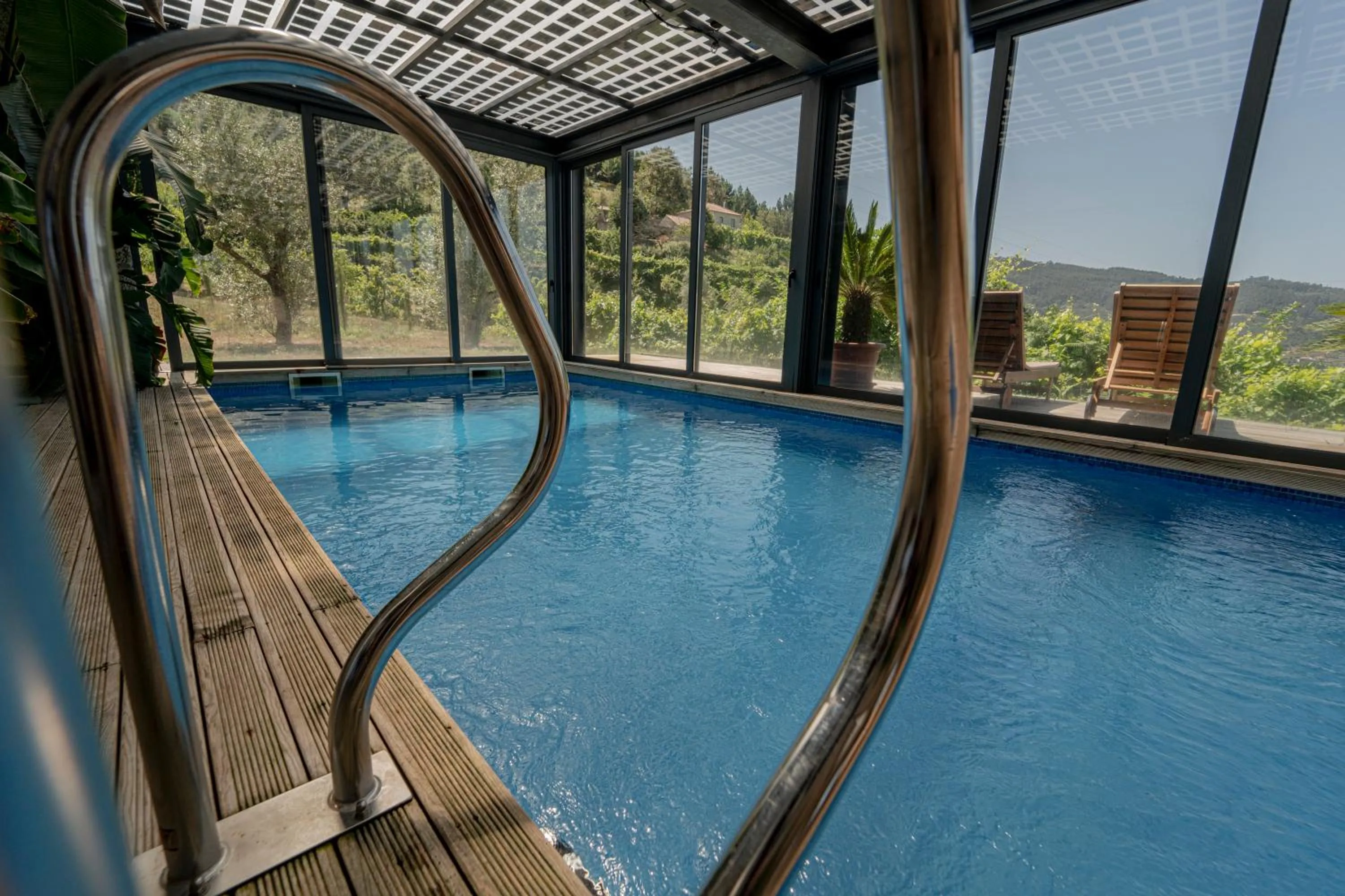 Swimming pool in Peso Village