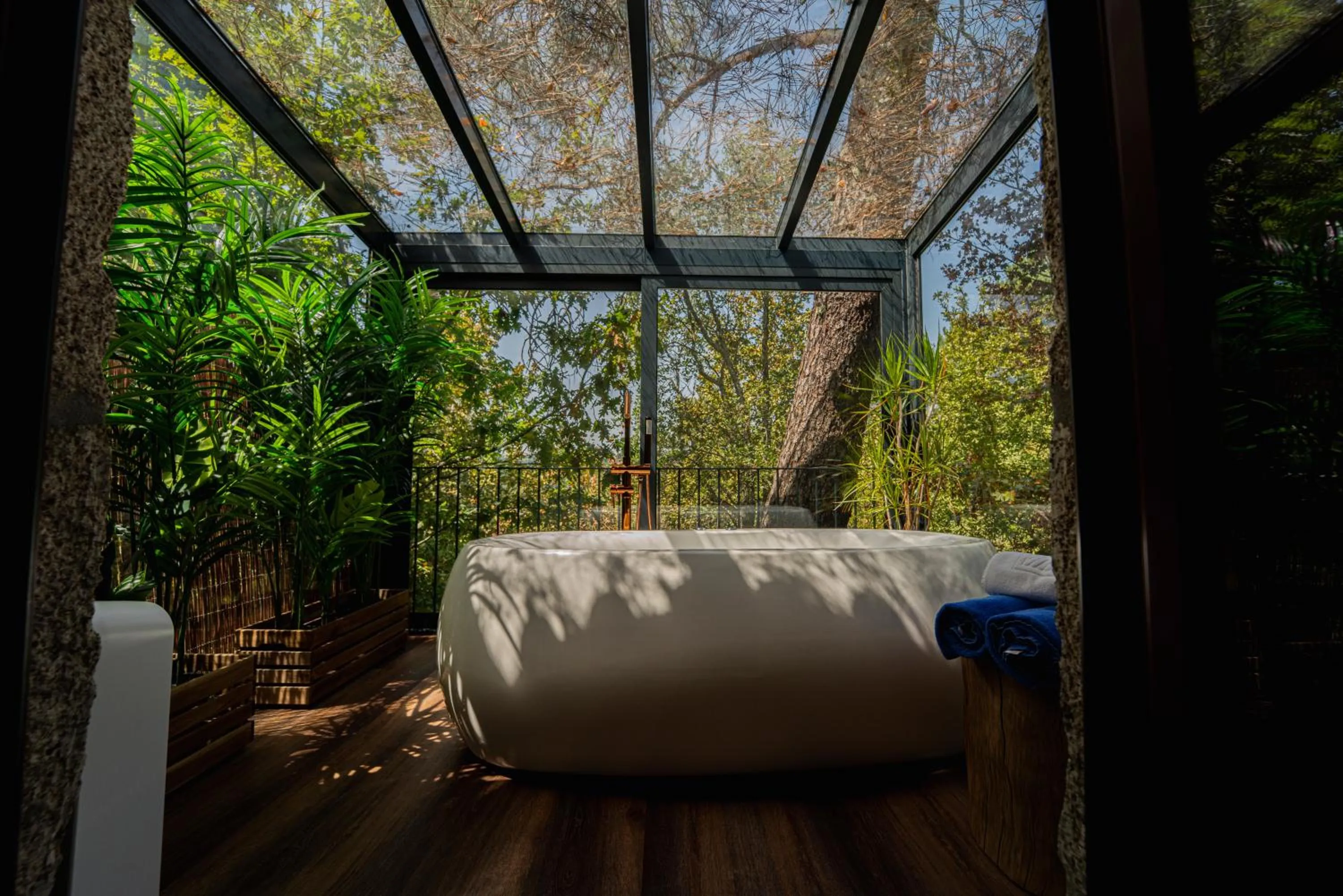 Natural landscape in Peso Village