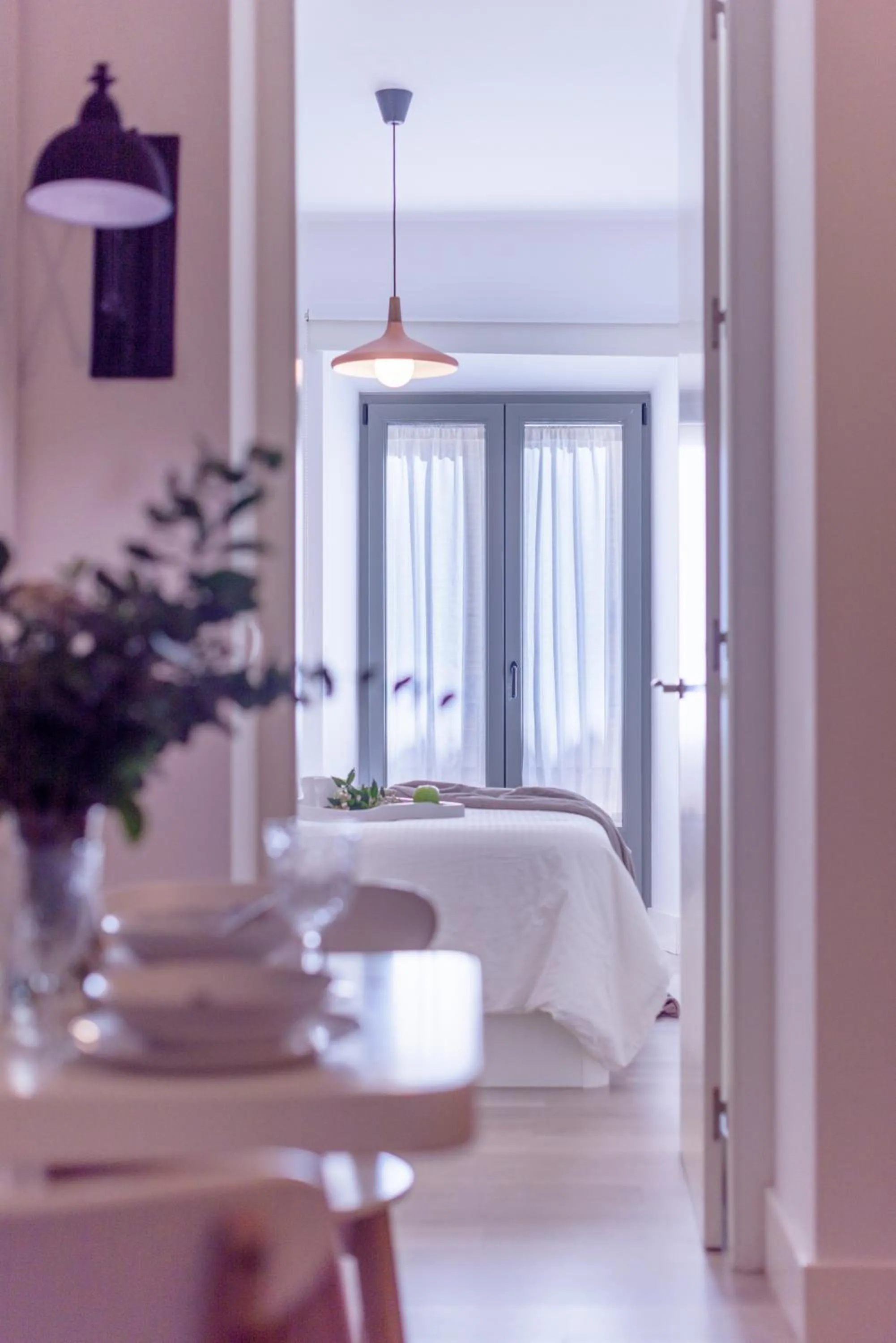 Dining area, Bed in FerAla Suites Centro A