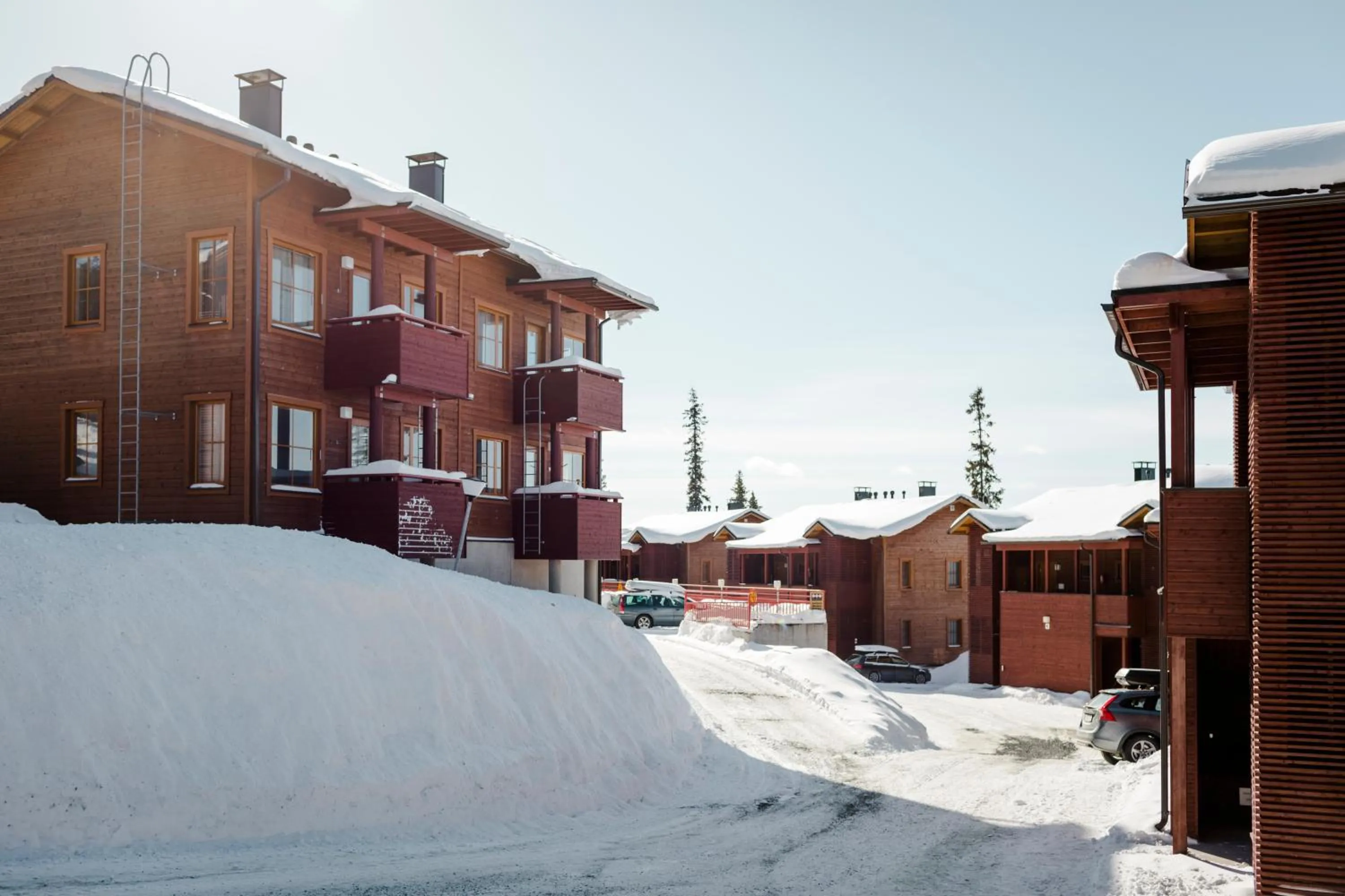 Property building in Ski-Inn AurinkoRinne