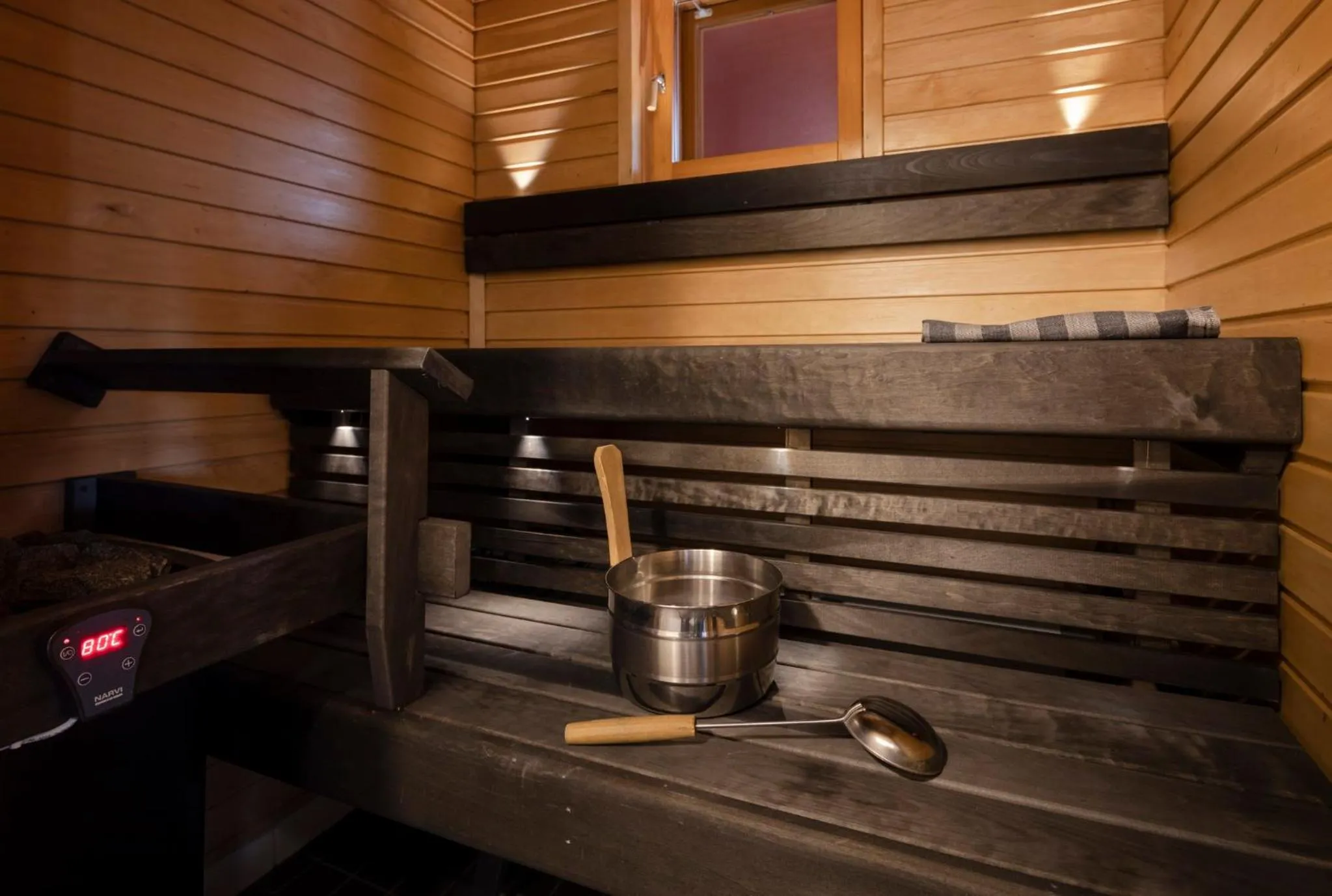 Sauna in Ski-Inn AurinkoRinne
