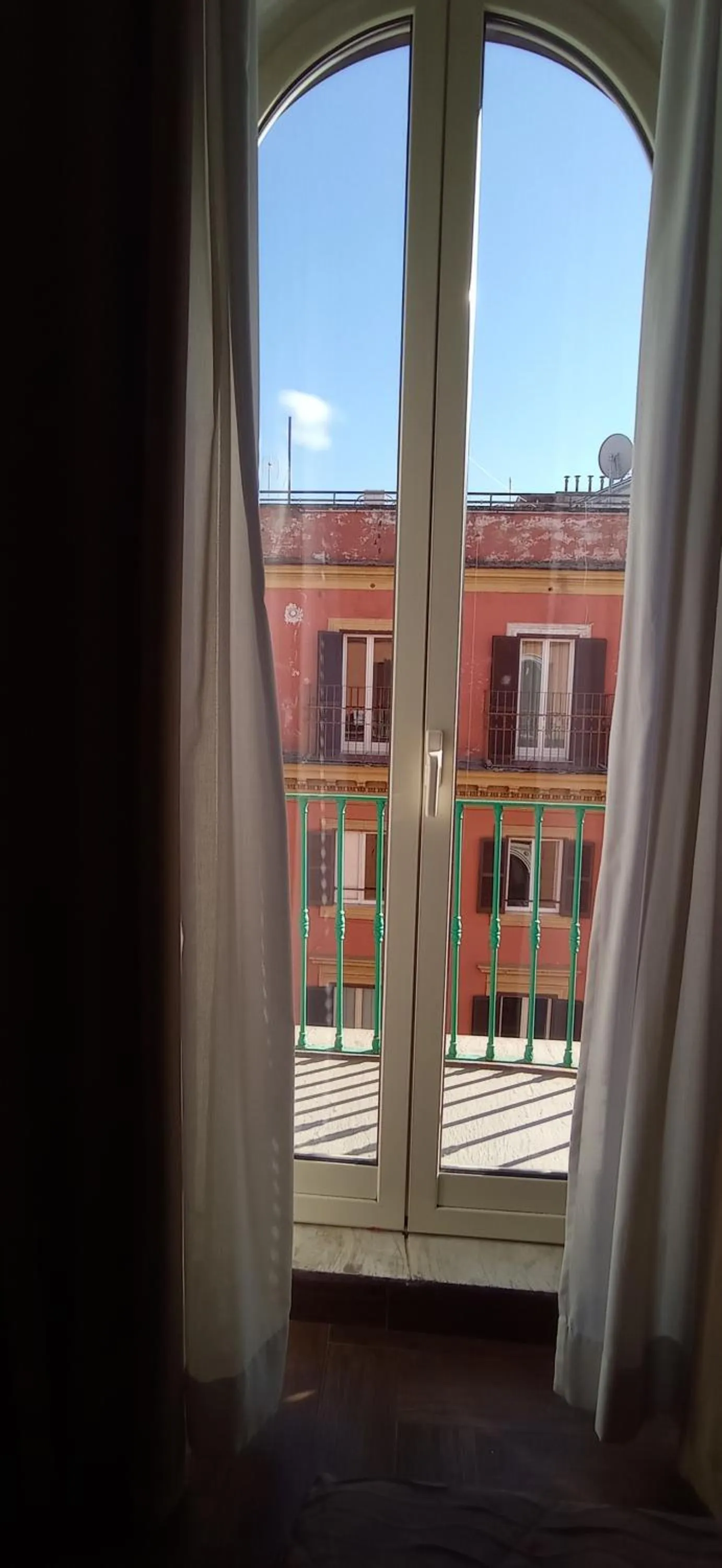 Balcony/Terrace in Rome Travellers Hotel