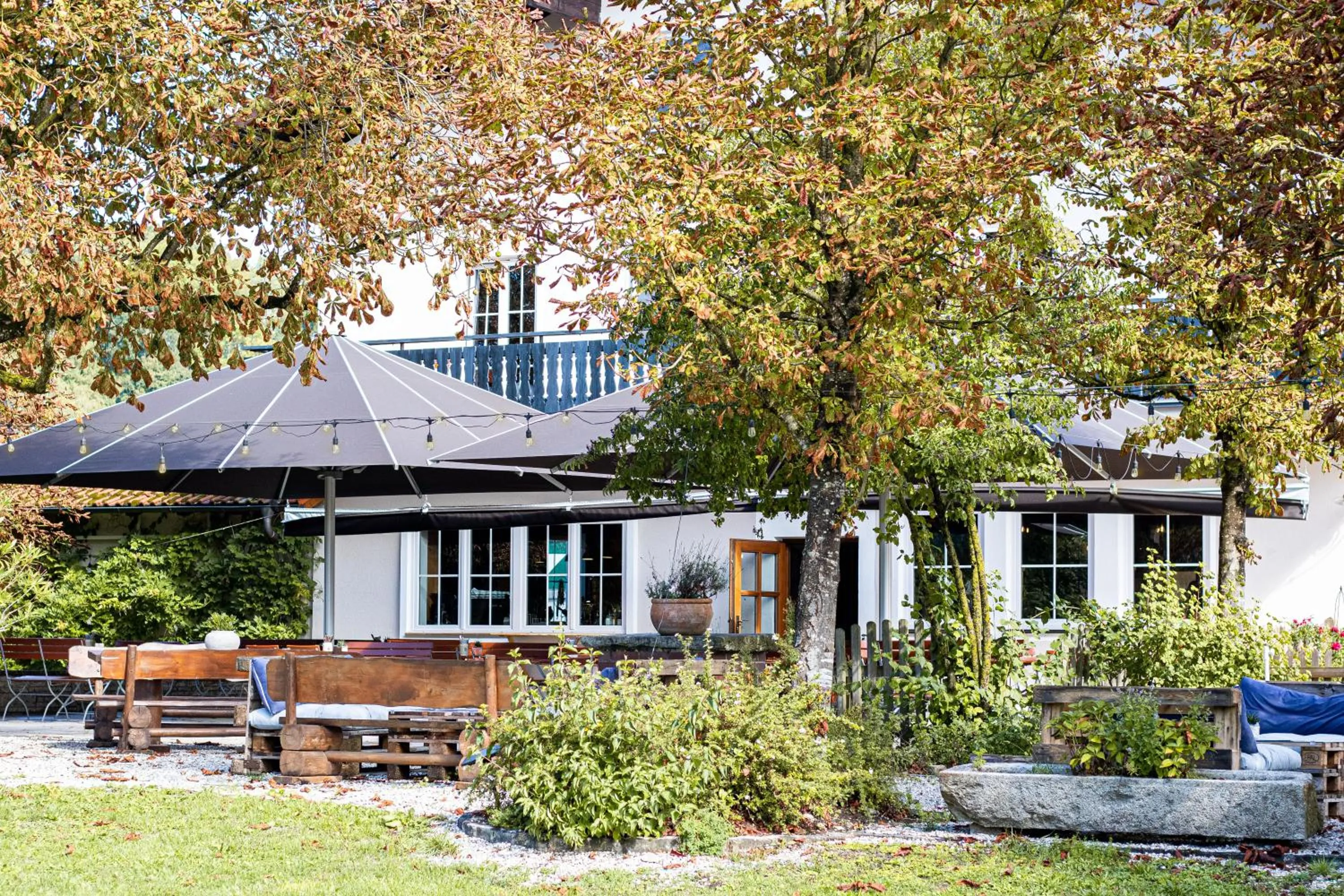 Garden in Hotel Schmiedhubers