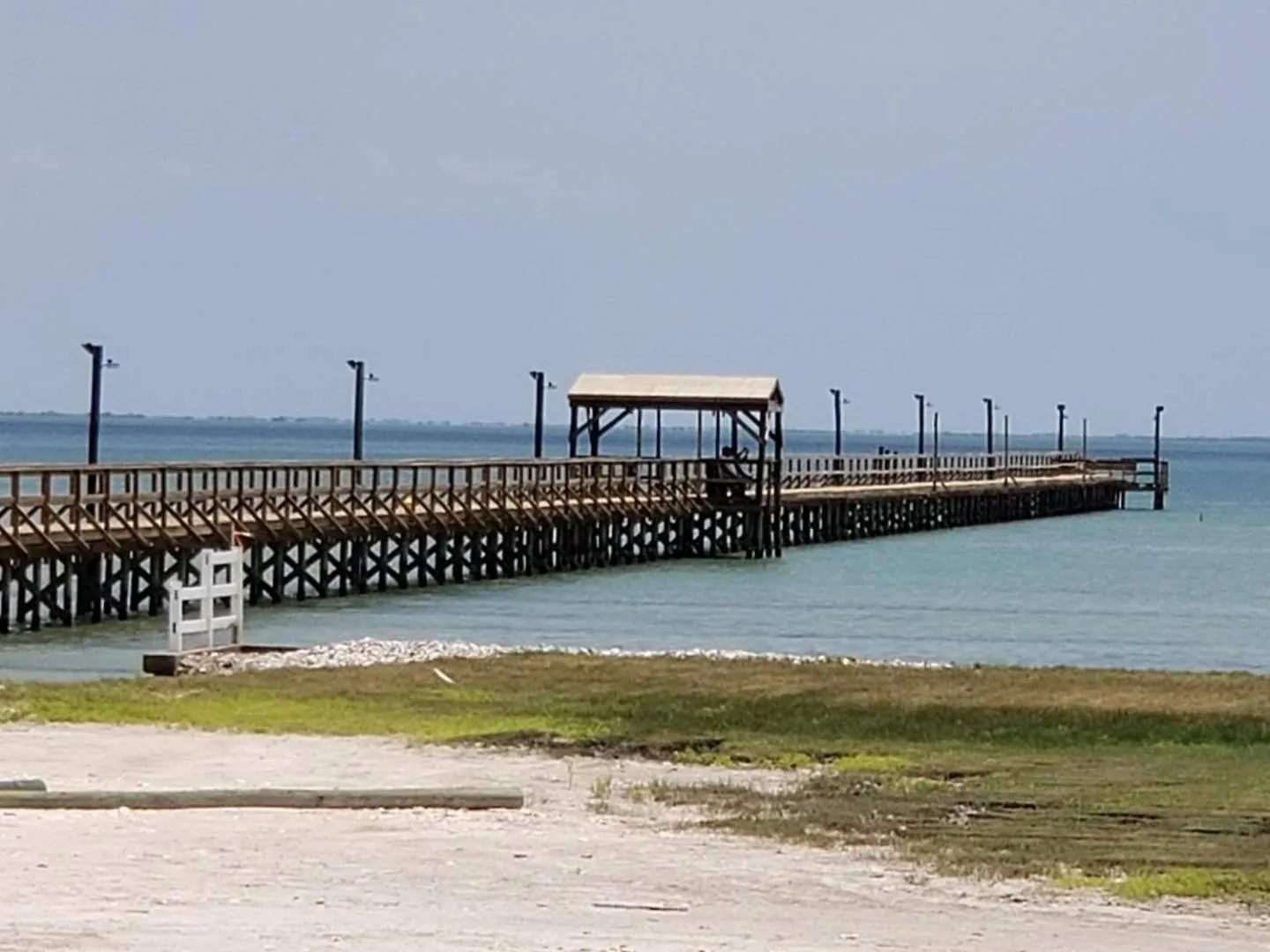 Fishing in Benjamin's Pier at Laguna Reef Resort