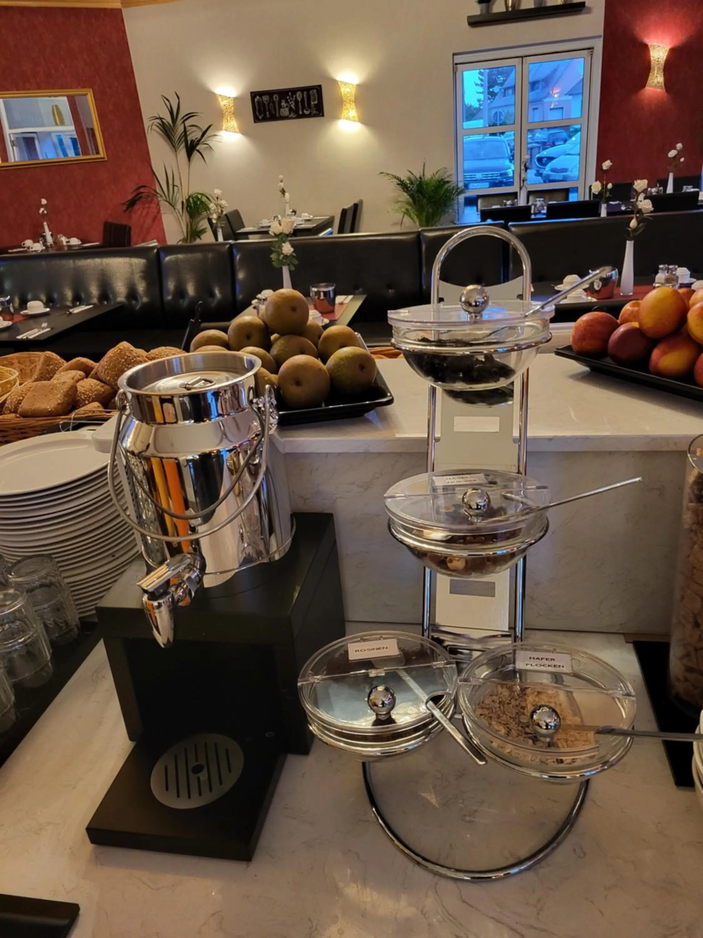 Breakfast in Check Inn Hotel Merseburg