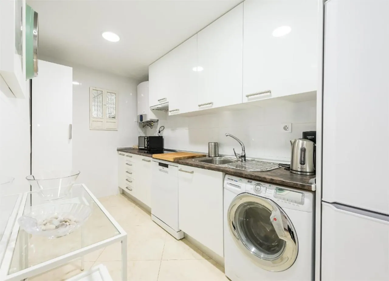 kitchen in Boutique Apartments in the Heart of Madrid
