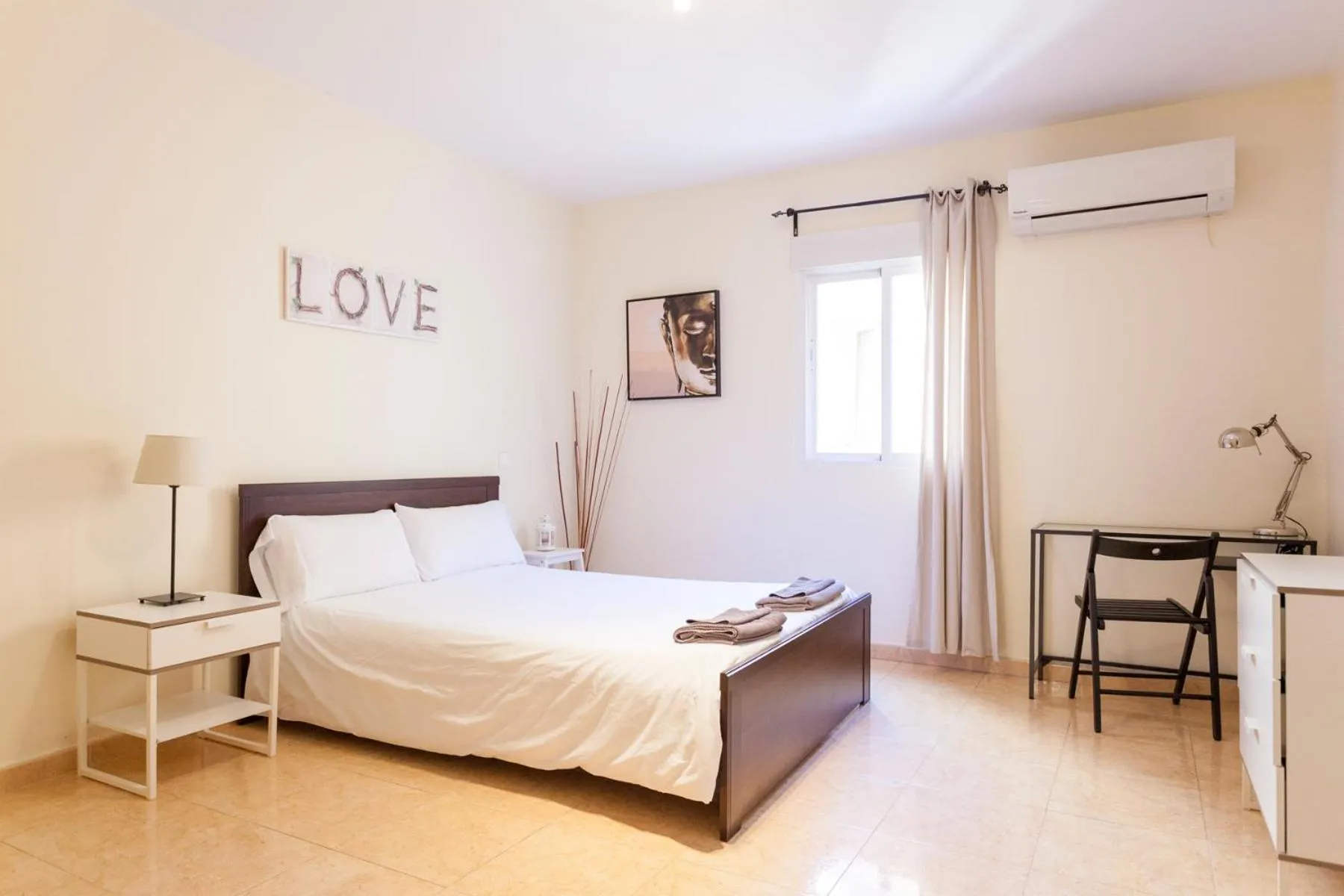 Bedroom, Bed in Boutique Apartments in the Heart of Madrid