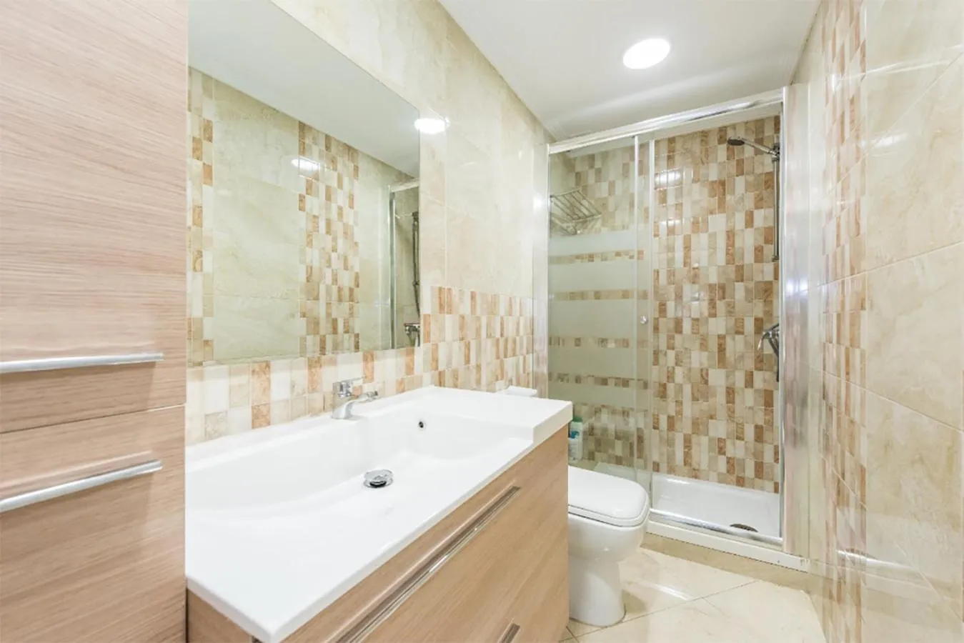 Bathroom in Boutique Apartments in the Heart of Madrid