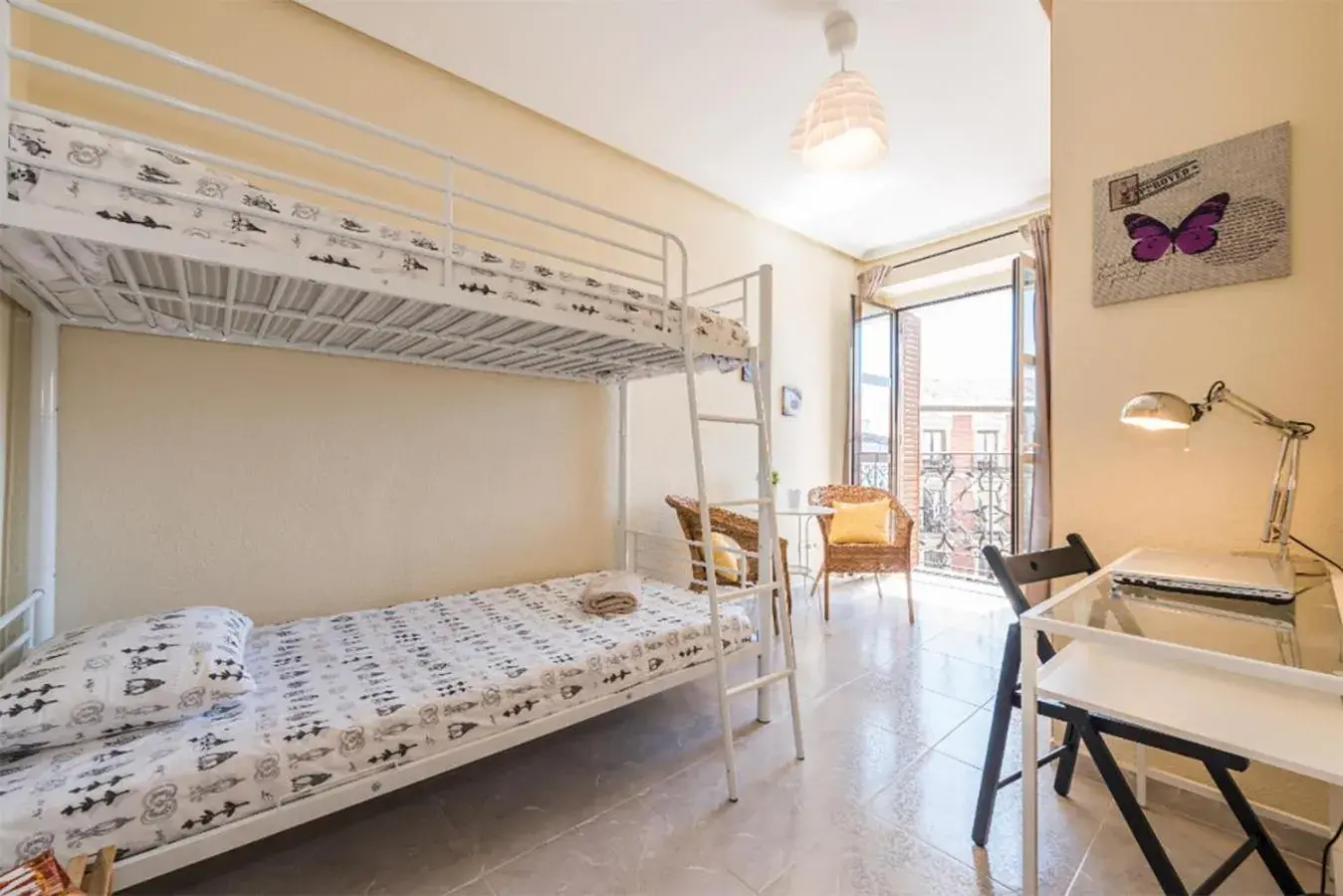 Bedroom, Bed in Boutique Apartments in the Heart of Madrid Bedroom, Bed in Boutique Apartments in the Heart of Madrid