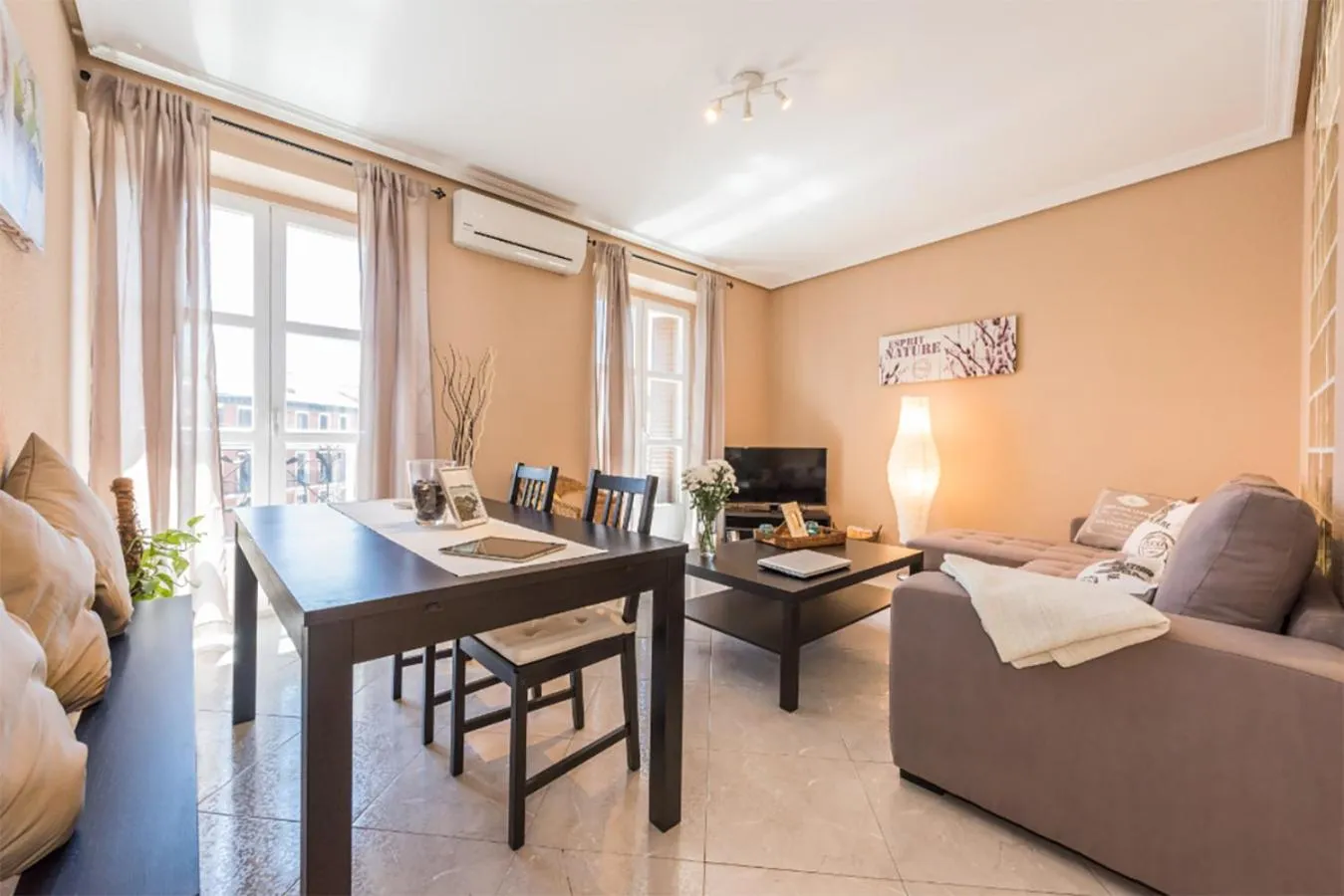 Living room in Boutique Apartments in the Heart of Madrid