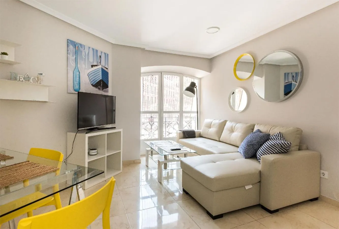 Living room in Boutique Apartments in the Heart of Madrid