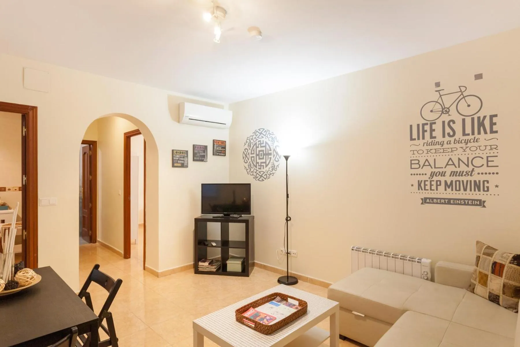 Living room in Boutique Apartments in the Heart of Madrid