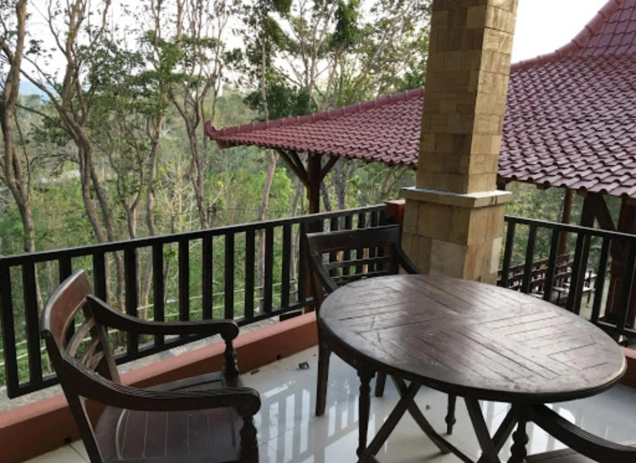 Garden view in Bina Karya Guesthouse Syariah