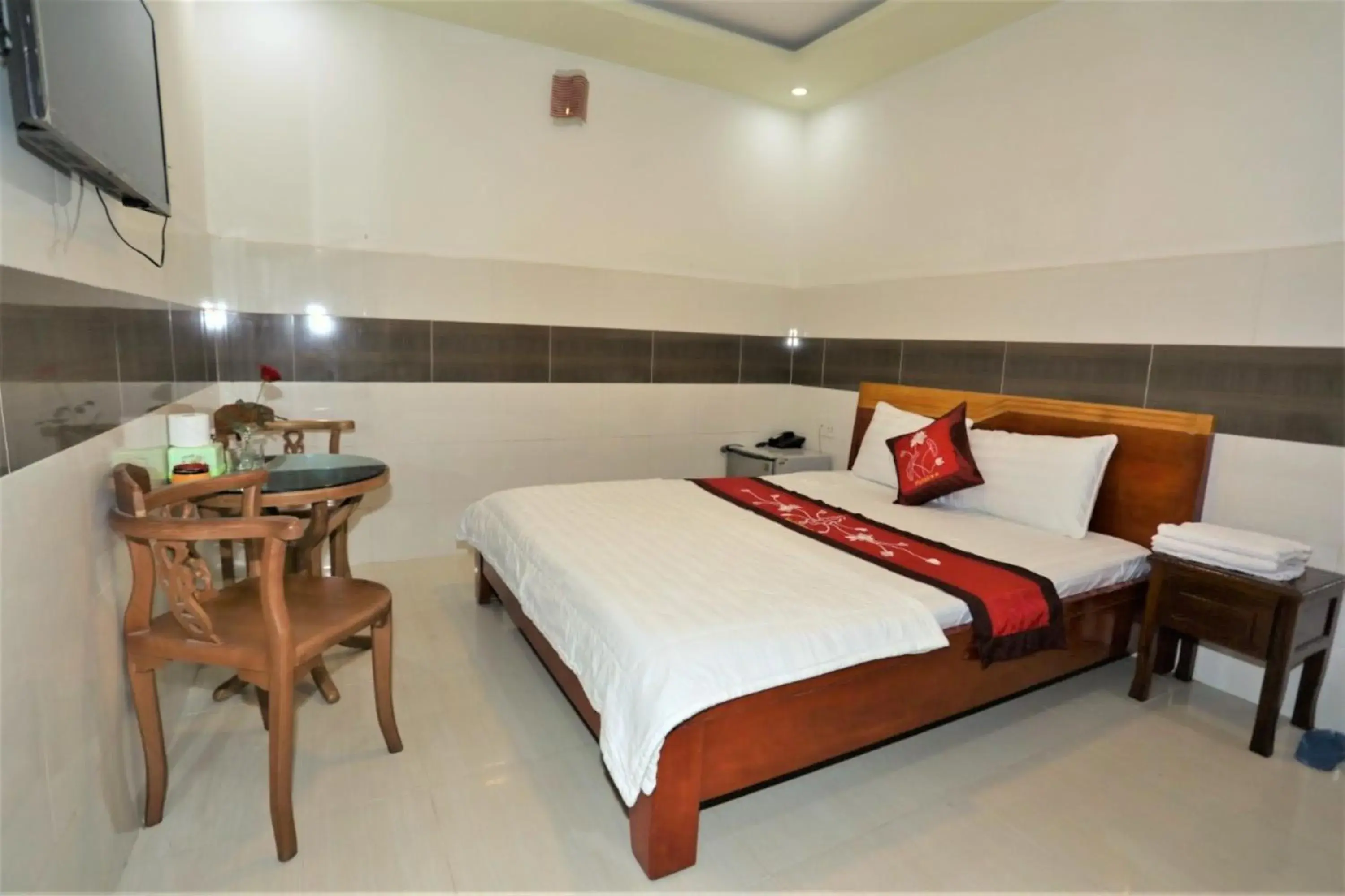 Bed in Dai An Go Vap Hotel Bed in Dai An Go Vap Hotel