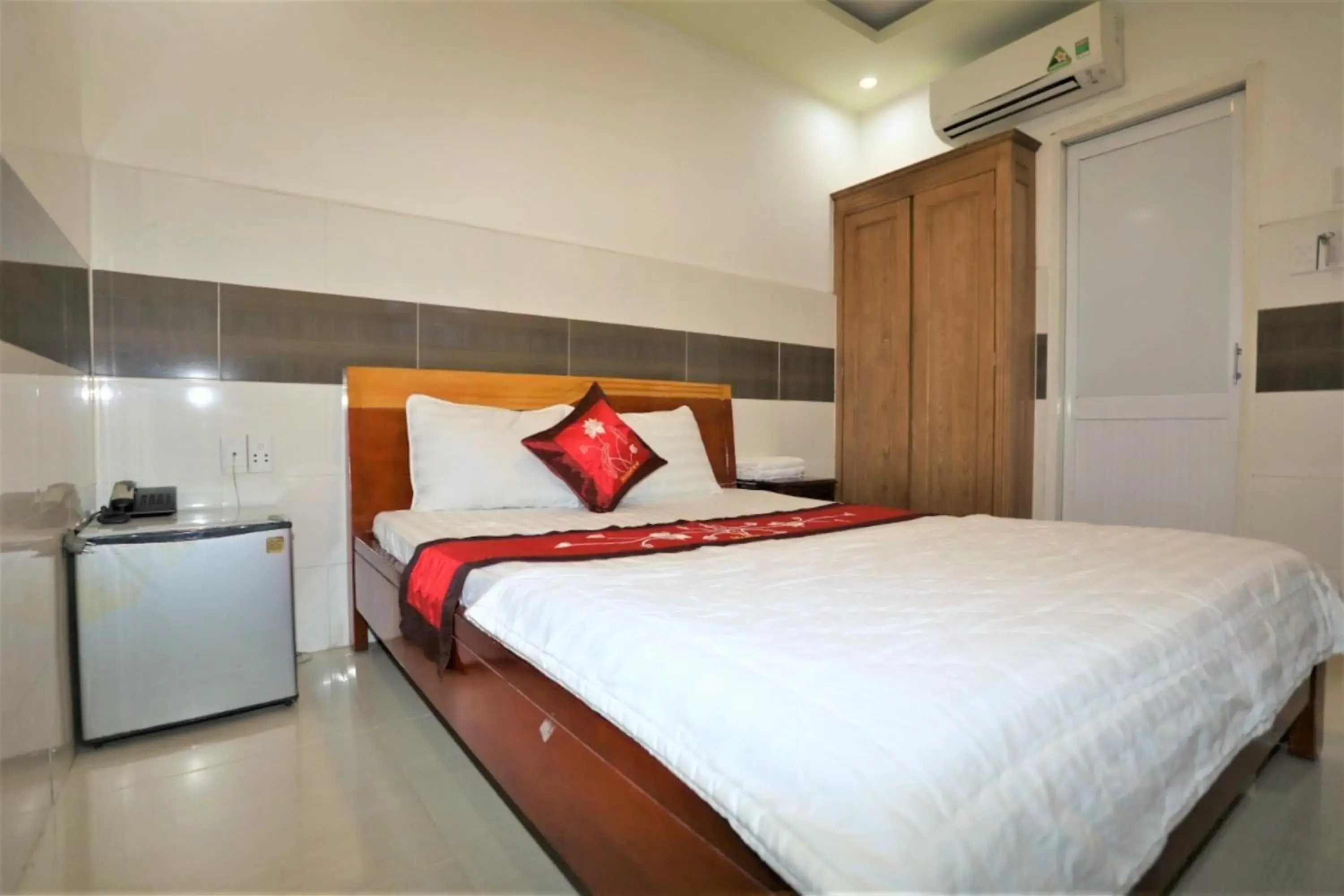 Bed in Dai An Go Vap Hotel Bed in Dai An Go Vap Hotel