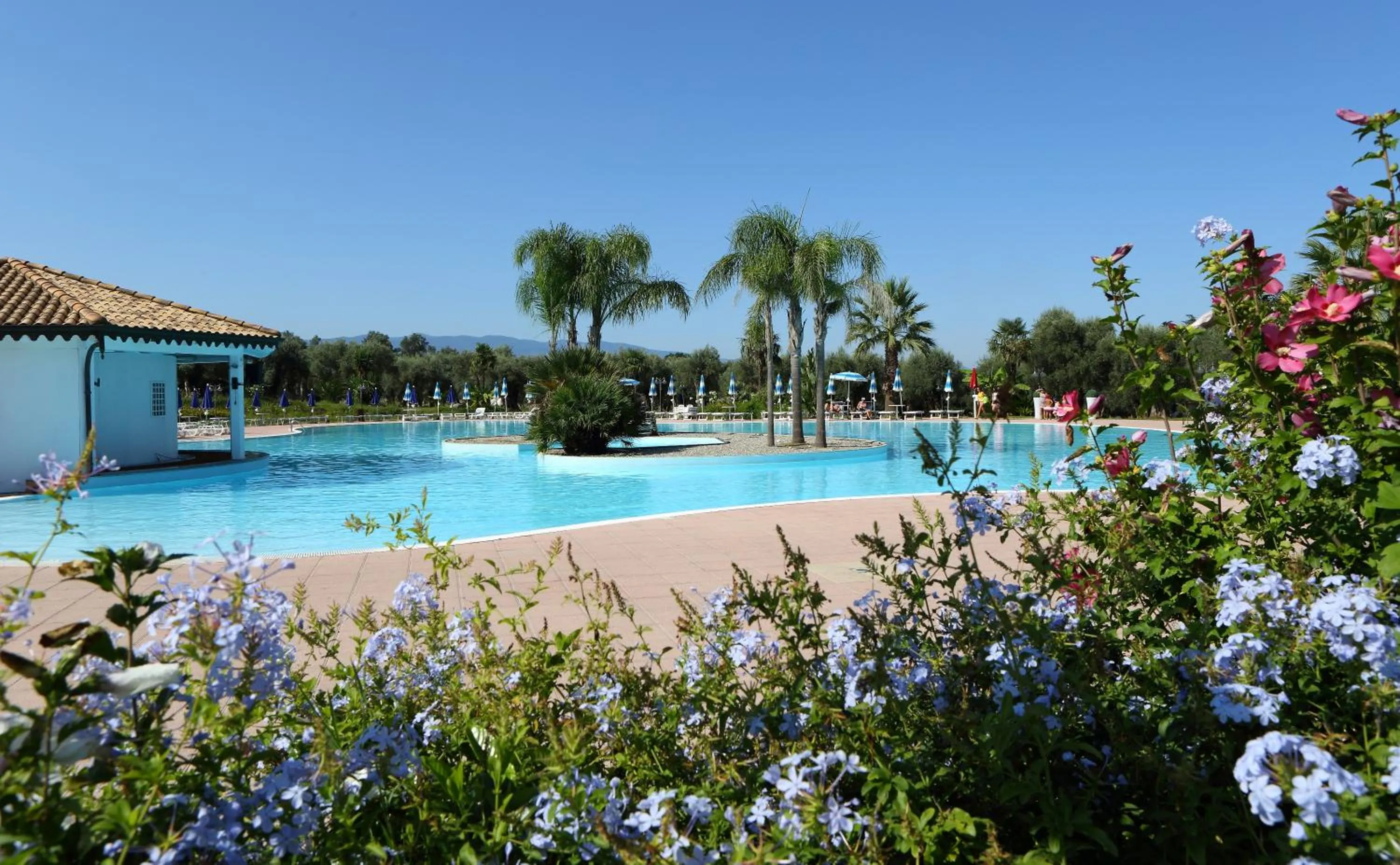 Swimming pool in Uliveto Principessa Resort
