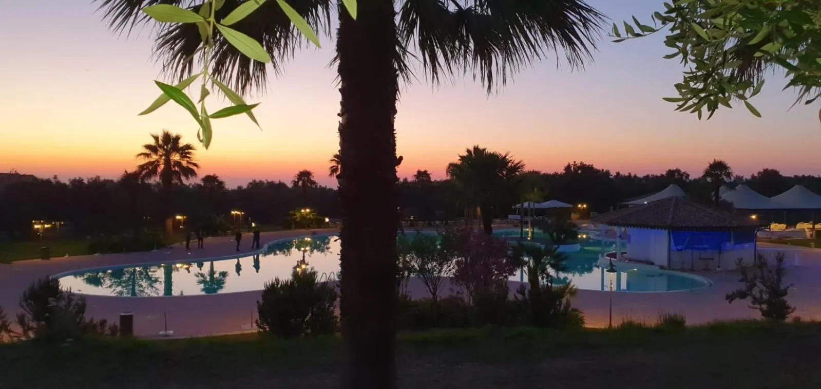 Swimming pool in Uliveto Principessa Resort