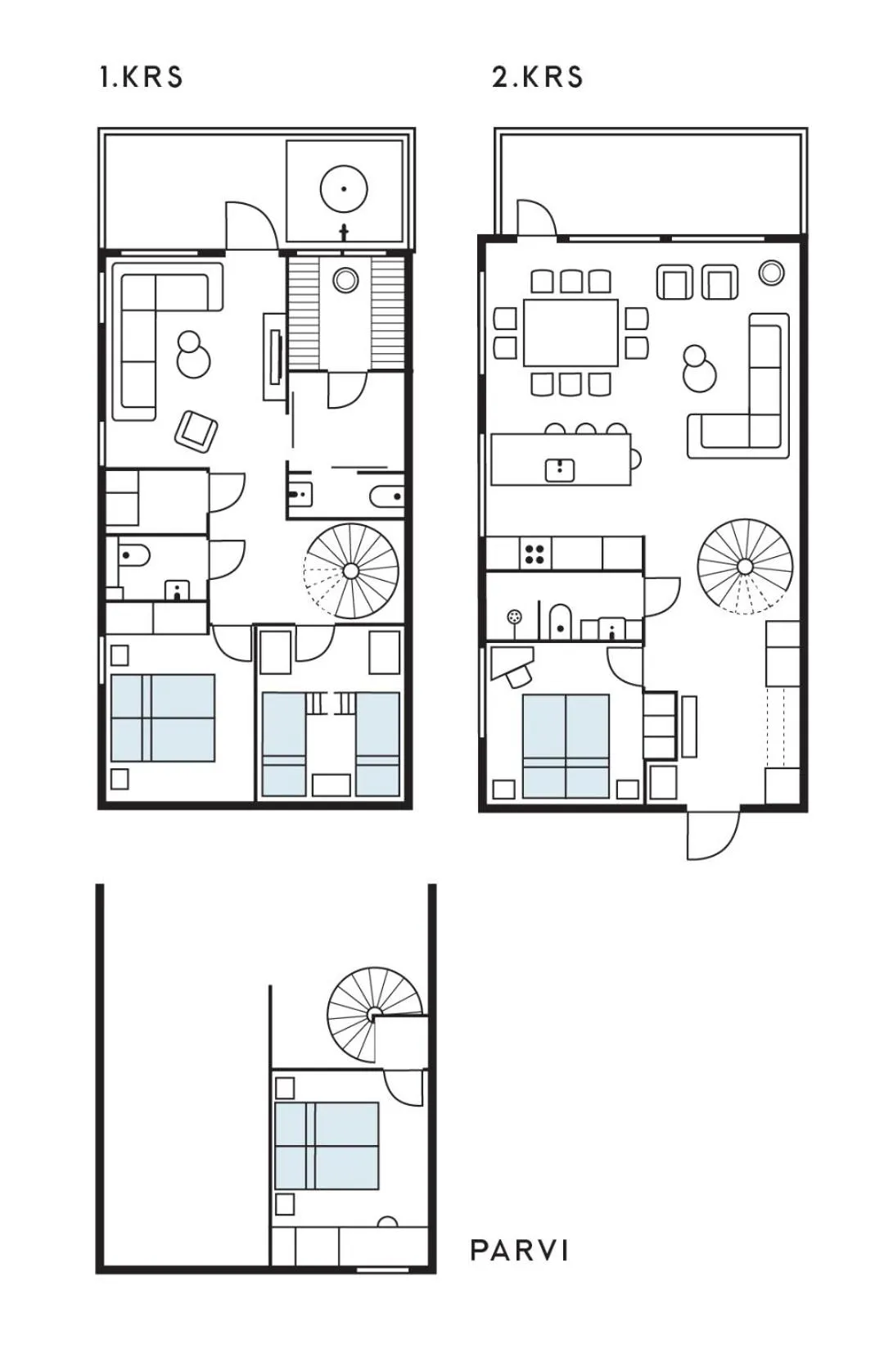 Floor plan in Ski-Inn PyhäLinna