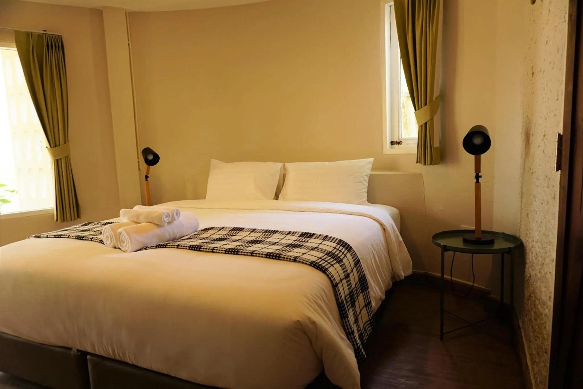 Bedroom, Bed in Saffron On The Sea Resort