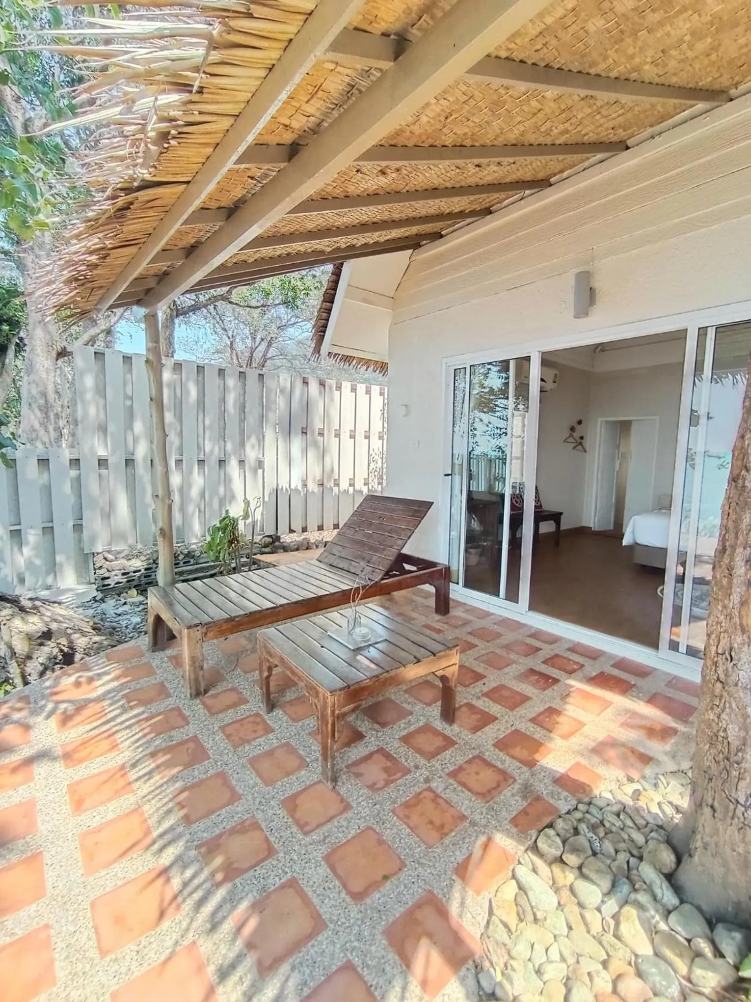 Patio in Saffron On The Sea Resort