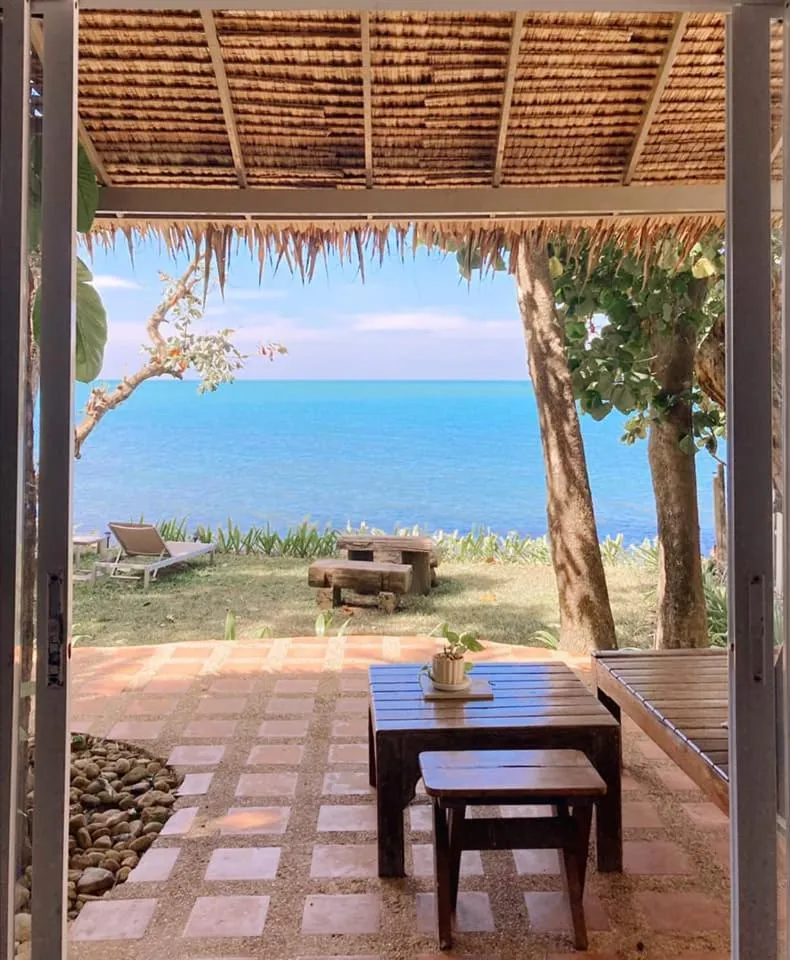 Balcony/Terrace in Saffron On The Sea Resort