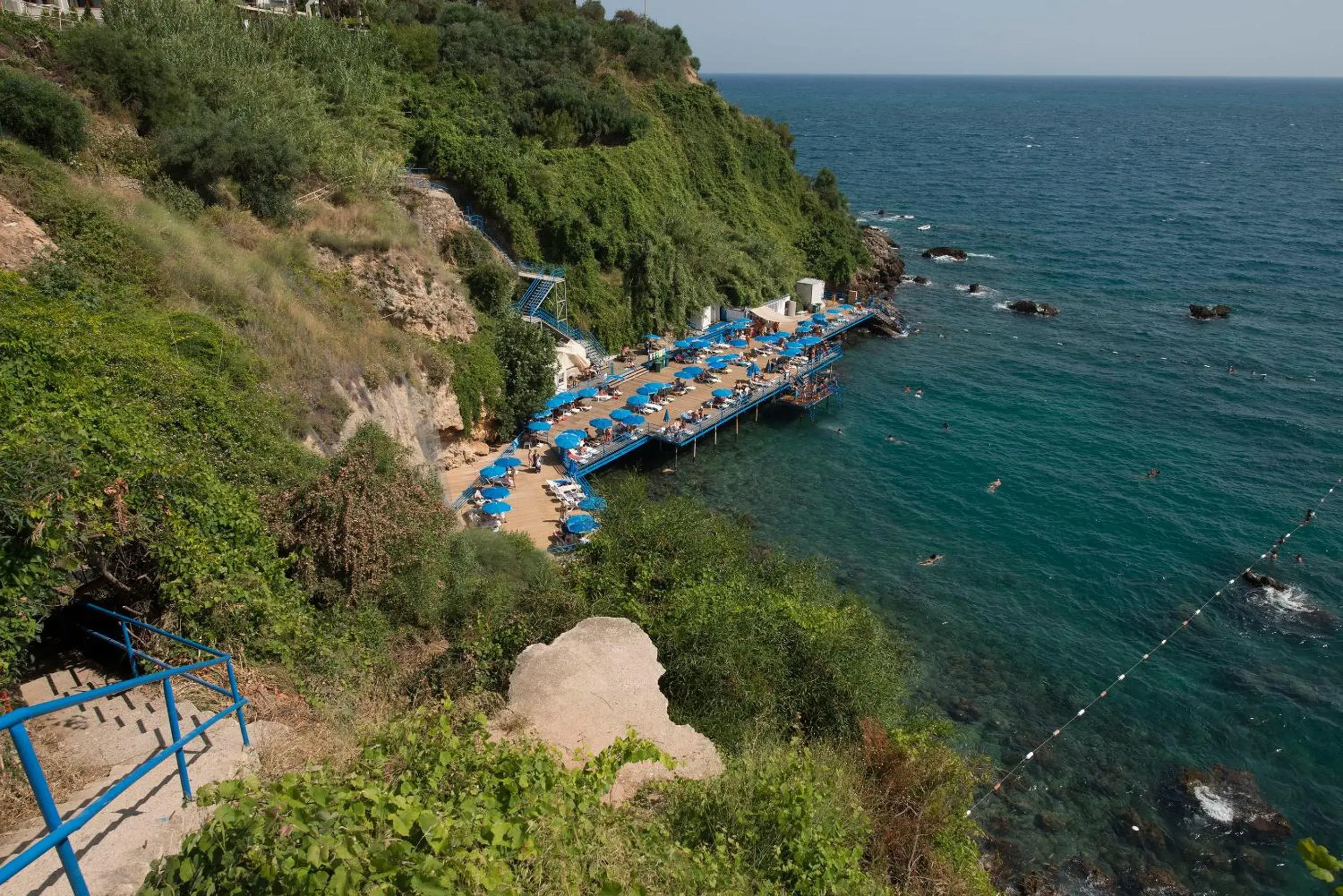 Bird's eye view in Pure Blanche Hotel Bird's eye view in Pure Blanche Hotel