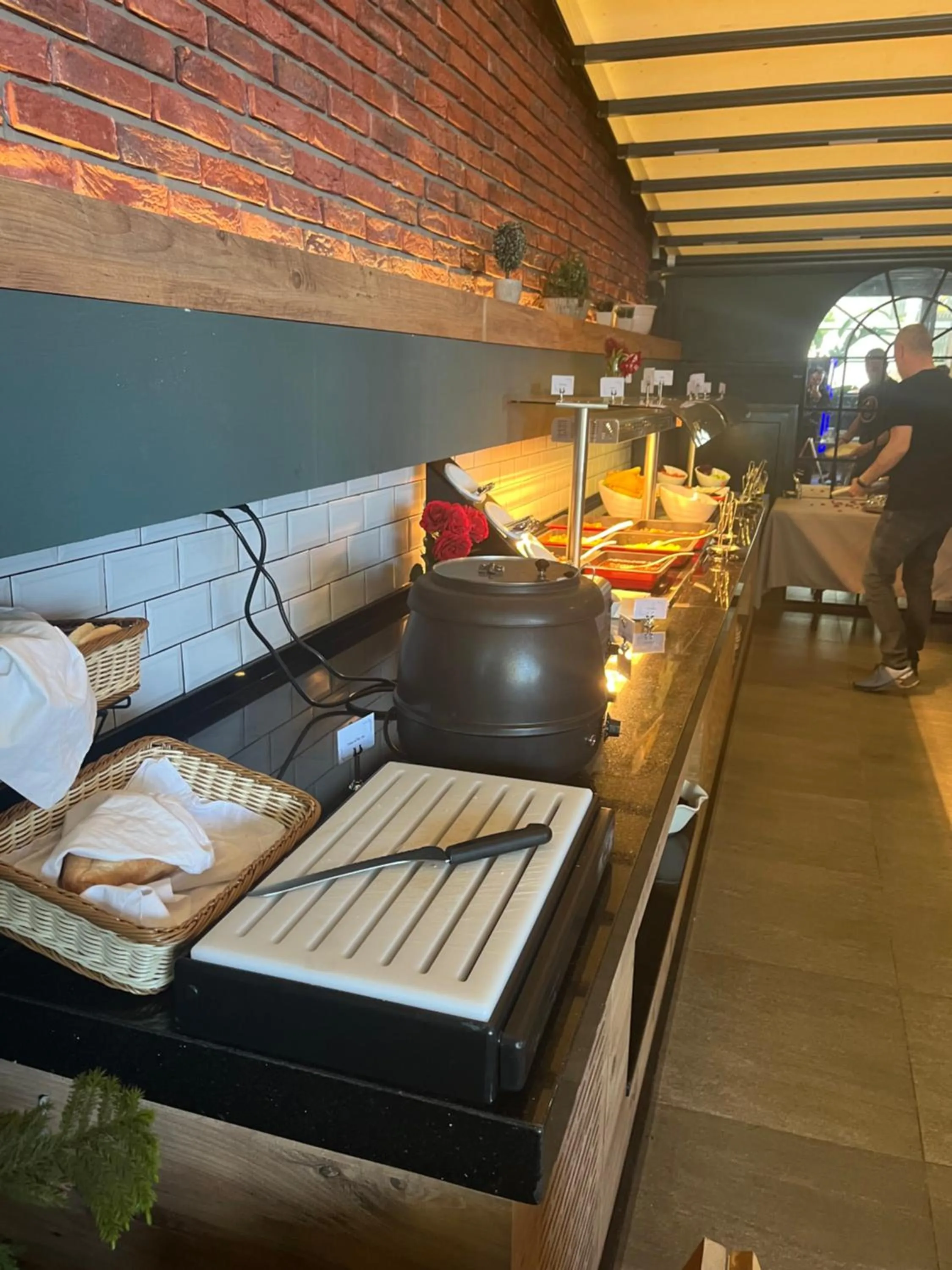 Breakfast in Pure Blanche Hotel